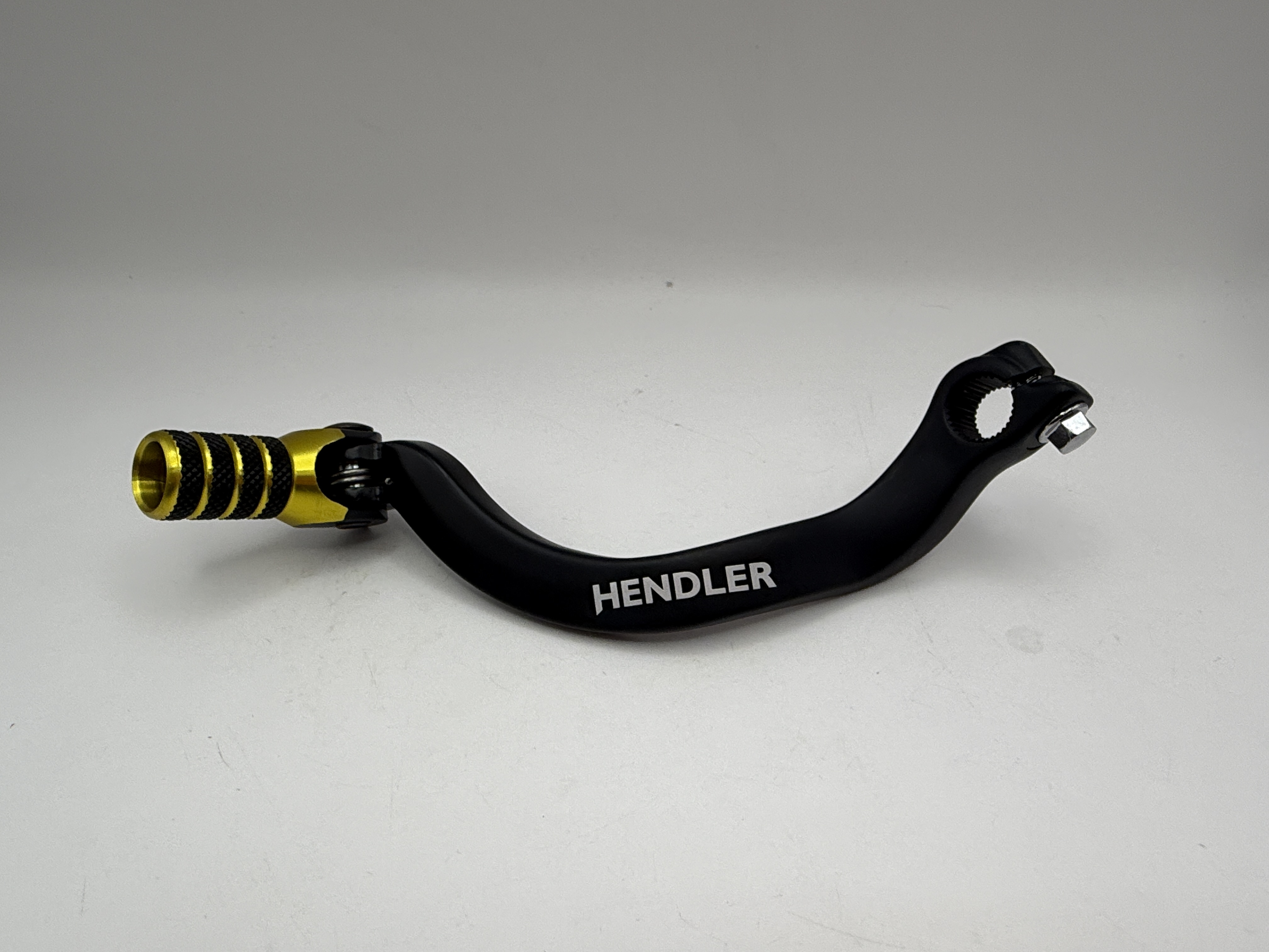Hendler Gear Lever Alloy Black with Gold Tip Suzuki RM125 89-08