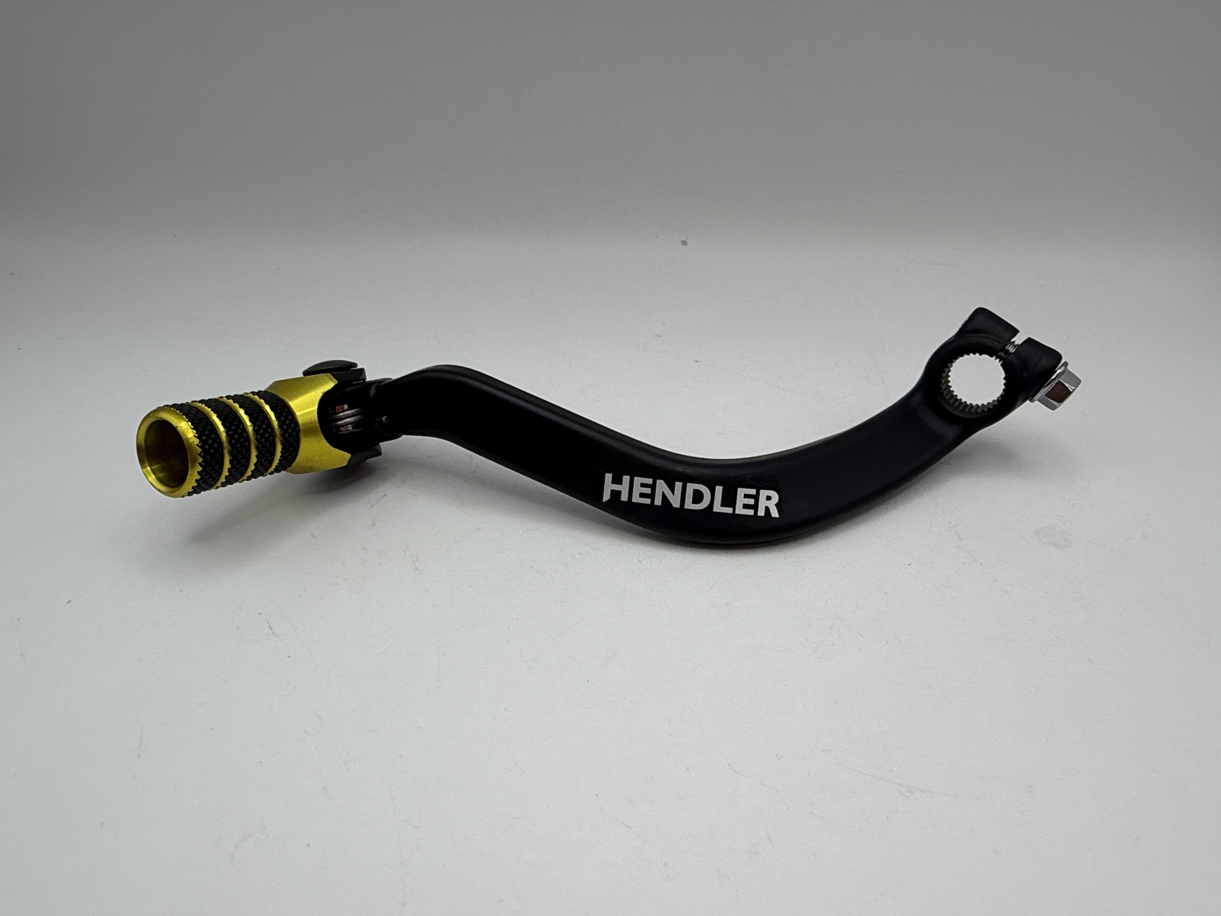 Hendler Gear Lever Alloy Black with Gold Tip Suzuki RM250 89-08
