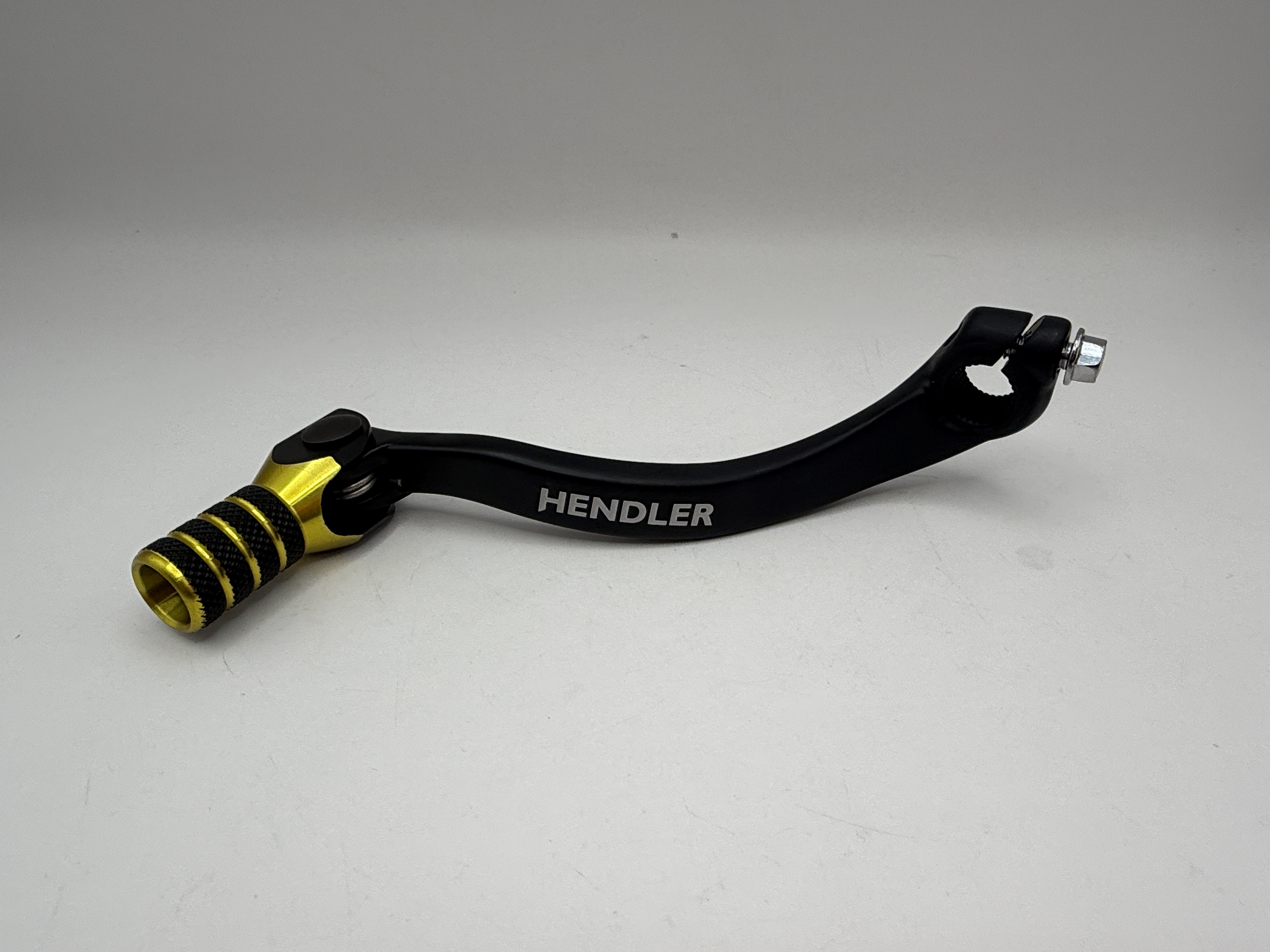 Hendler Gear Lever Alloy Black with Gold Tip Suzuki RM-Z250 07-09
