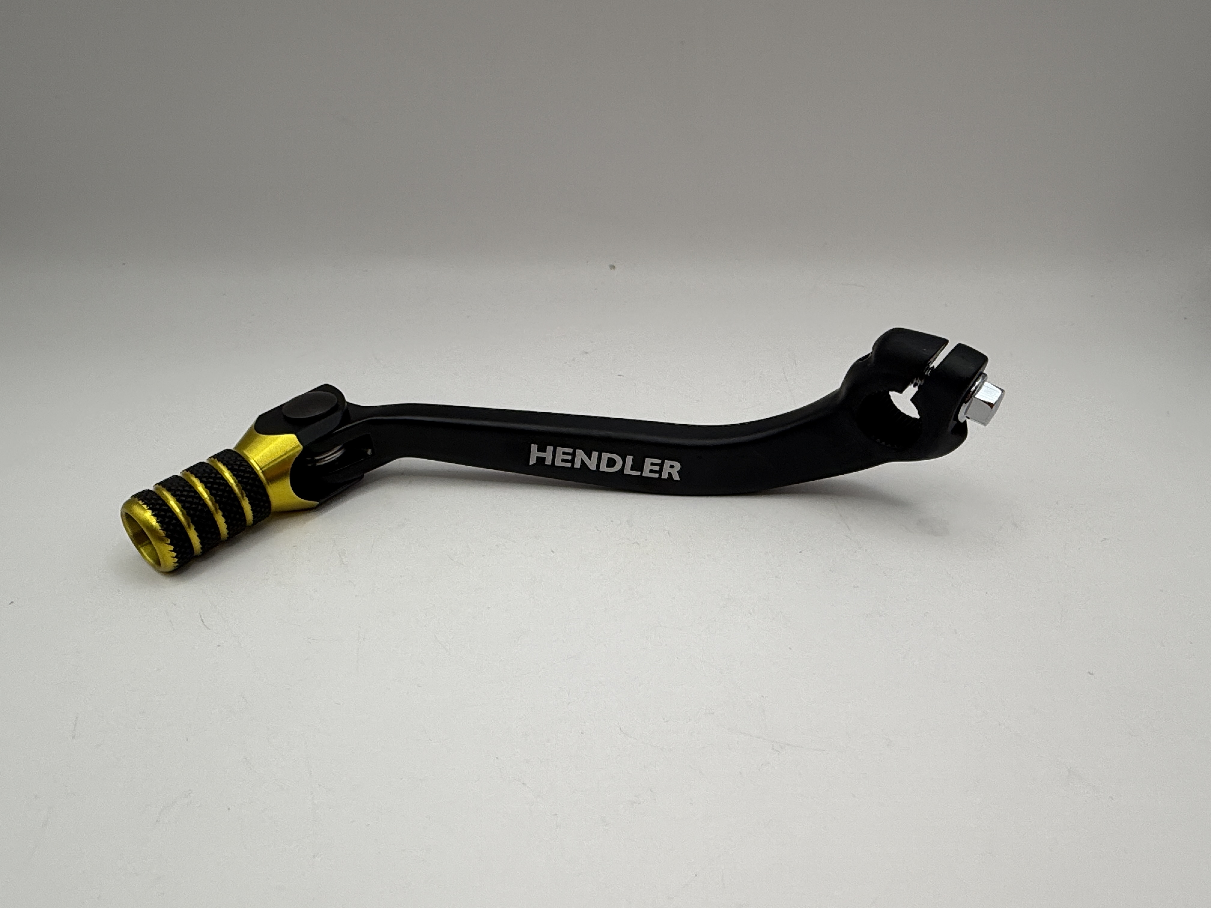 Hendler Gear Lever Alloy Black with Gold Tip Suzuki RM-Z250 07-20