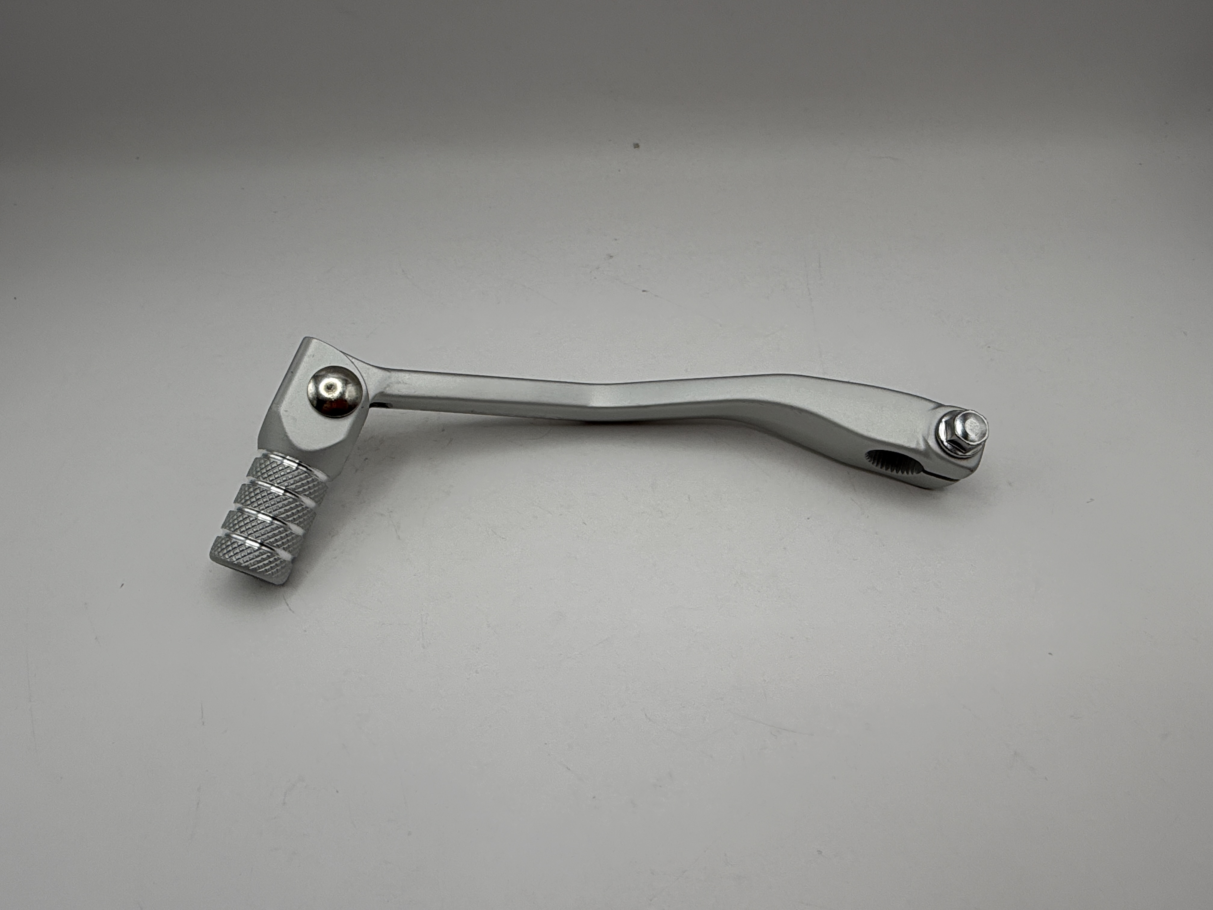 Hendler Gear Lever Alloy Silver Suzuki LT-Z400 03-14, Kawasaki KFX400 03-06