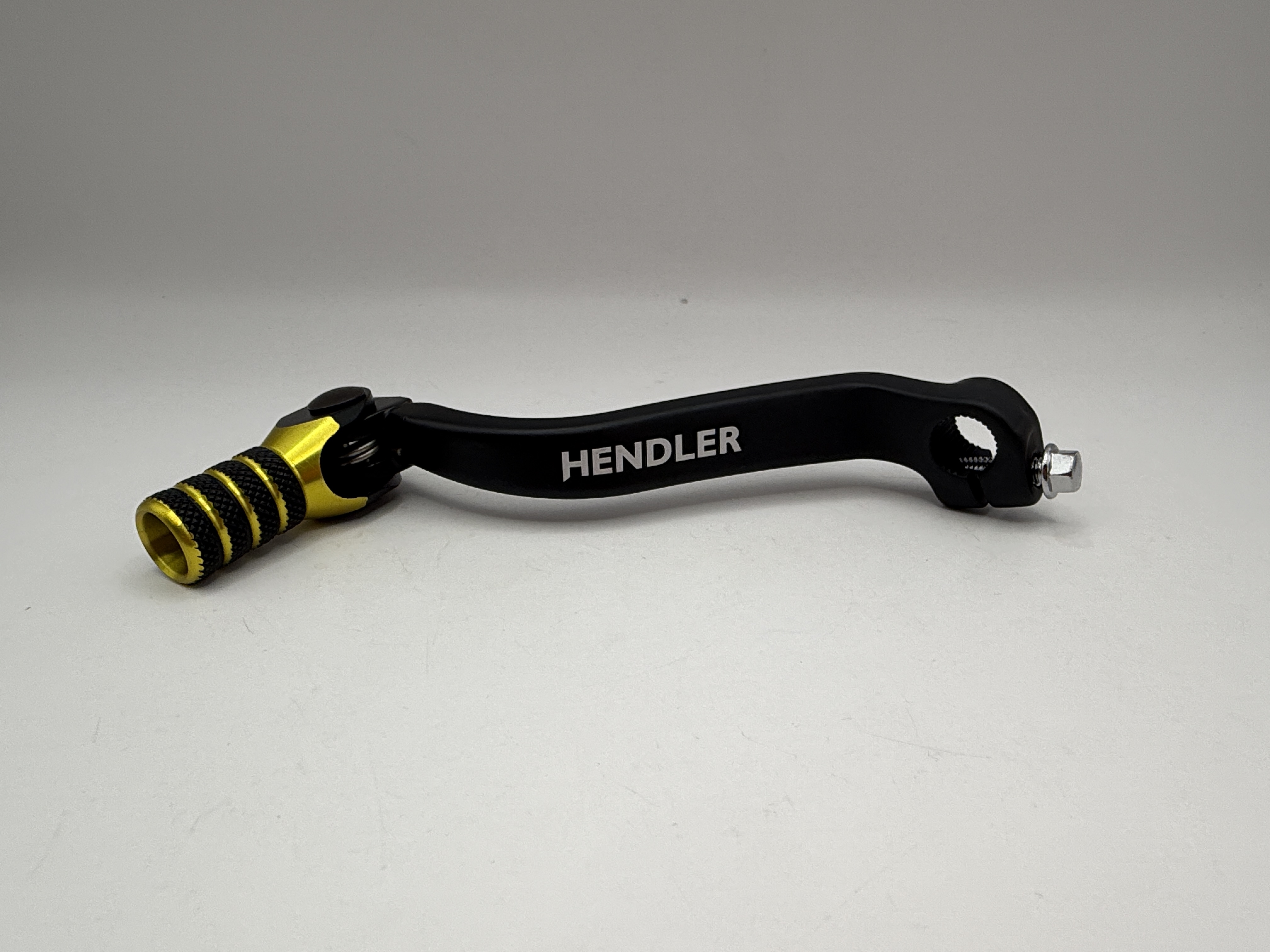 Hendler Gear Lever Alloy Black with Gold Tip Suzuki RM-Z450 08-20