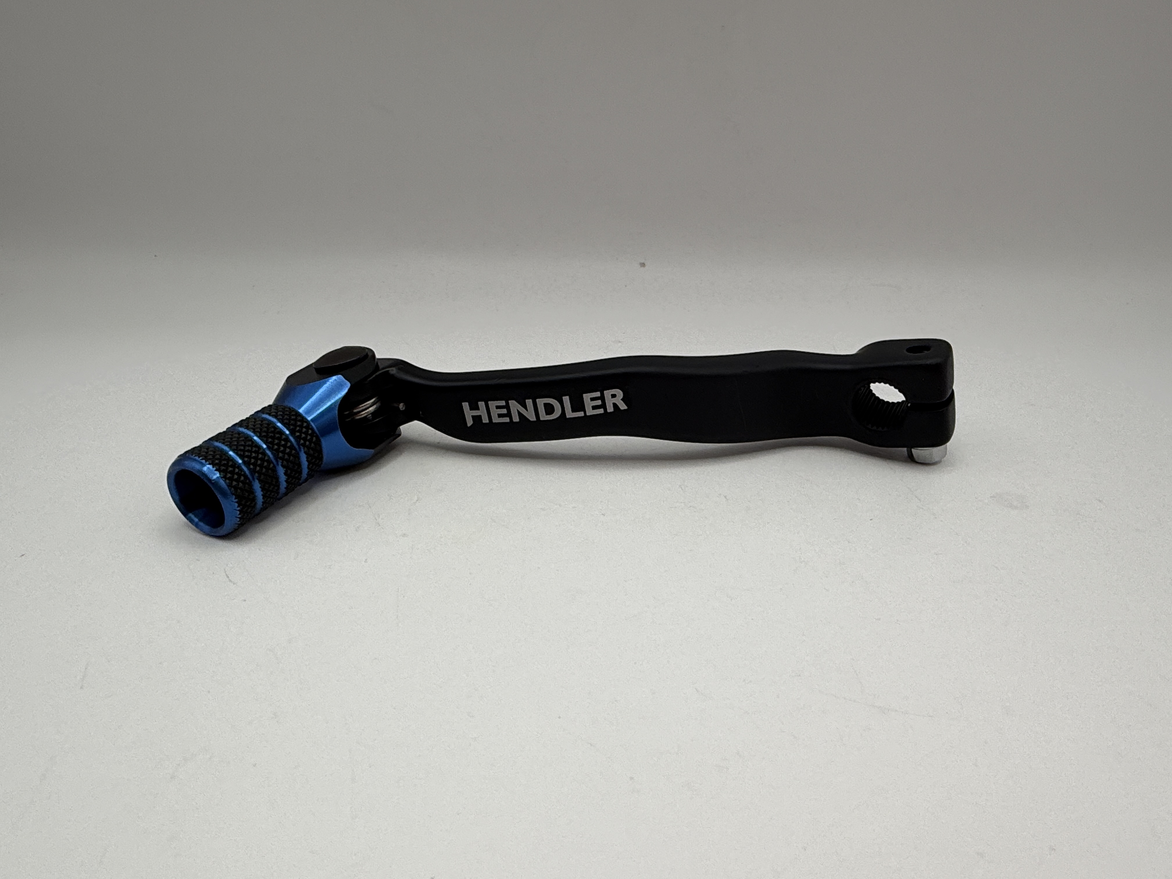 Hendler Gear Lever Alloy Black with Blue Tip Yamaha TTR230 2006-2025 OE Ref. 1C6-E8110-00