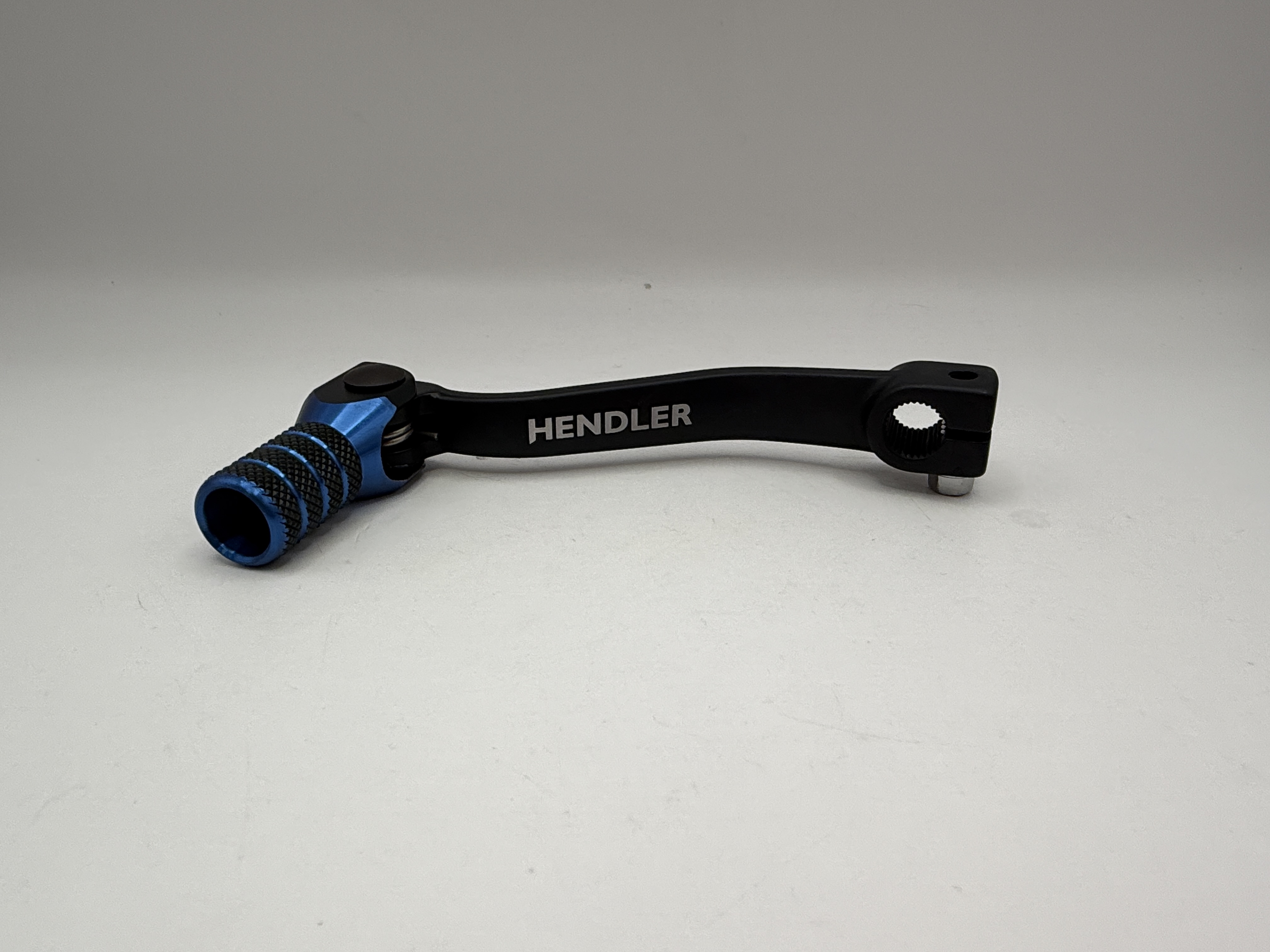 Hendler Gear Lever Alloy Black with Blue Tip Yamaha XTZ250 08-17 OEM Ref: 5XT-18112-10