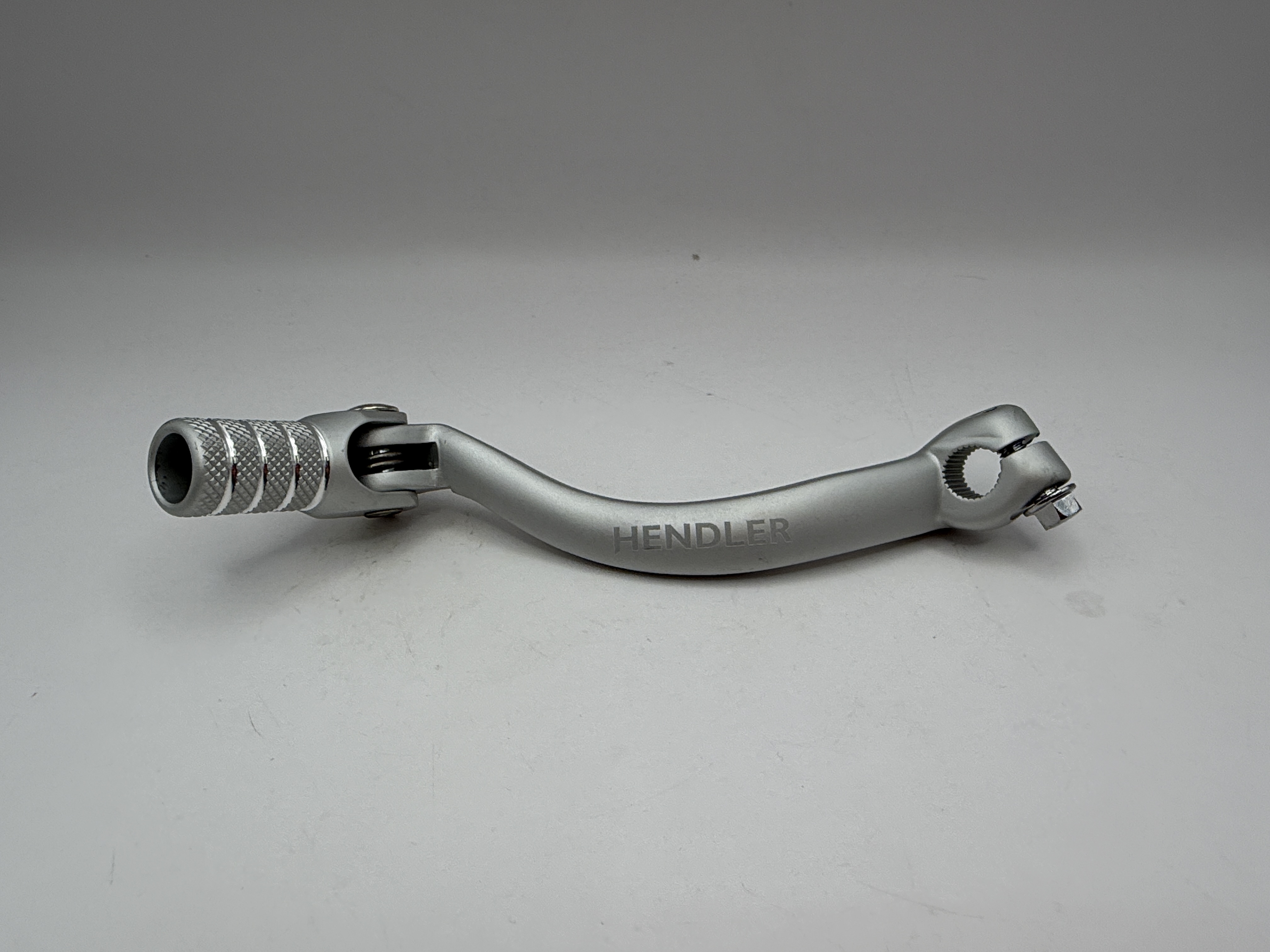 Hendler Gear Lever Alloy Silver Yamaha YZ250F 2001-2005, WR250F 2001-2006, YZ400F 1998-1999, WR400F 1999-2002, YZ426F 1998-2002, WR426F 2001-2002, YZ450F 2003-2005 OE Ref's 5BE-18110-00, 99999-03835, 5NL-18110-00, 5UL,18110-00, 5TA,18110-00