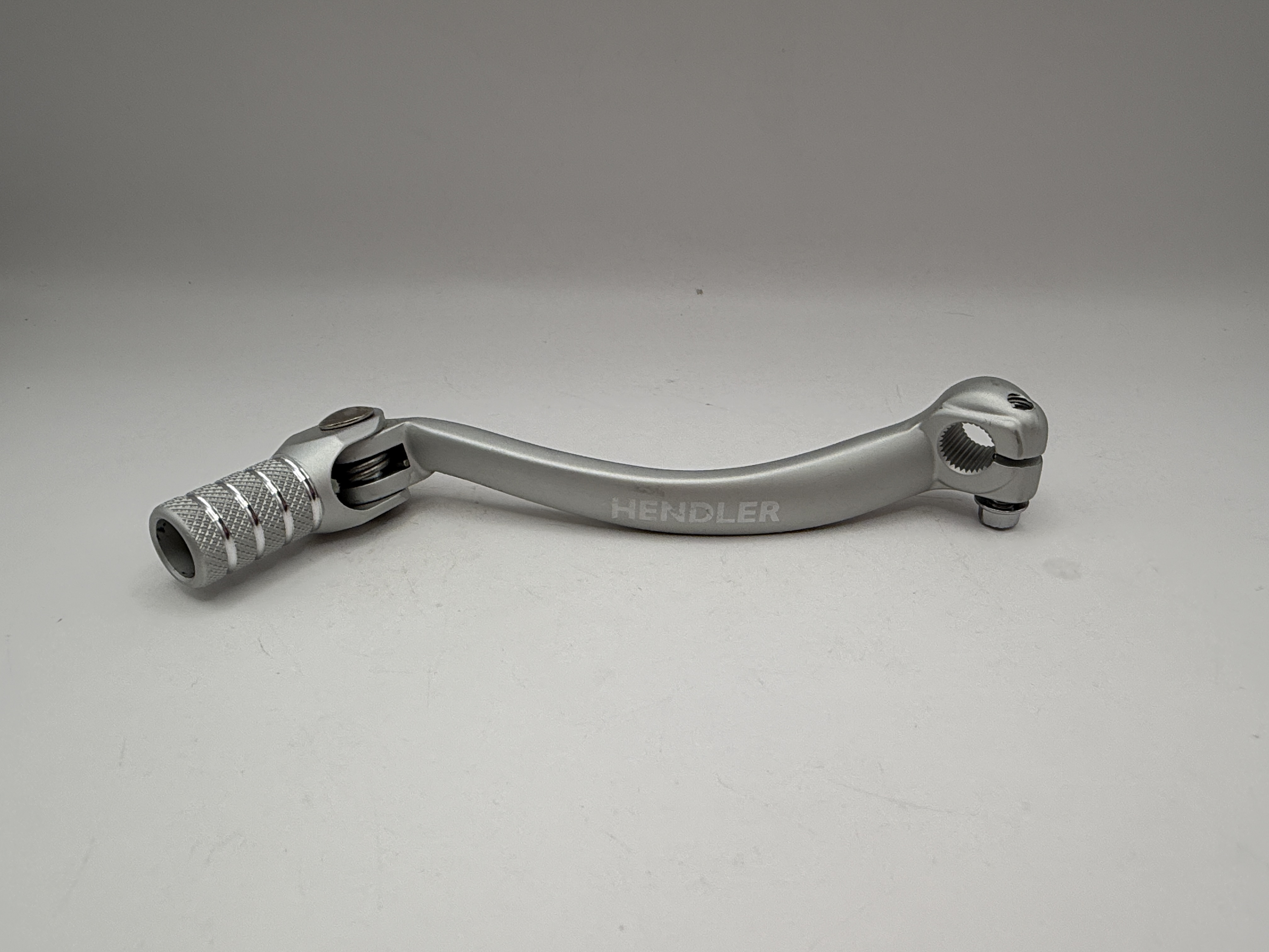 Hendler Gear Lever Alloy Silver Yamaha YZ250F 2006-2013, WR250F 2007-2014, WR450F 2007-2015 OE Ref's 5XC-18110-00, 5XC-18110-10