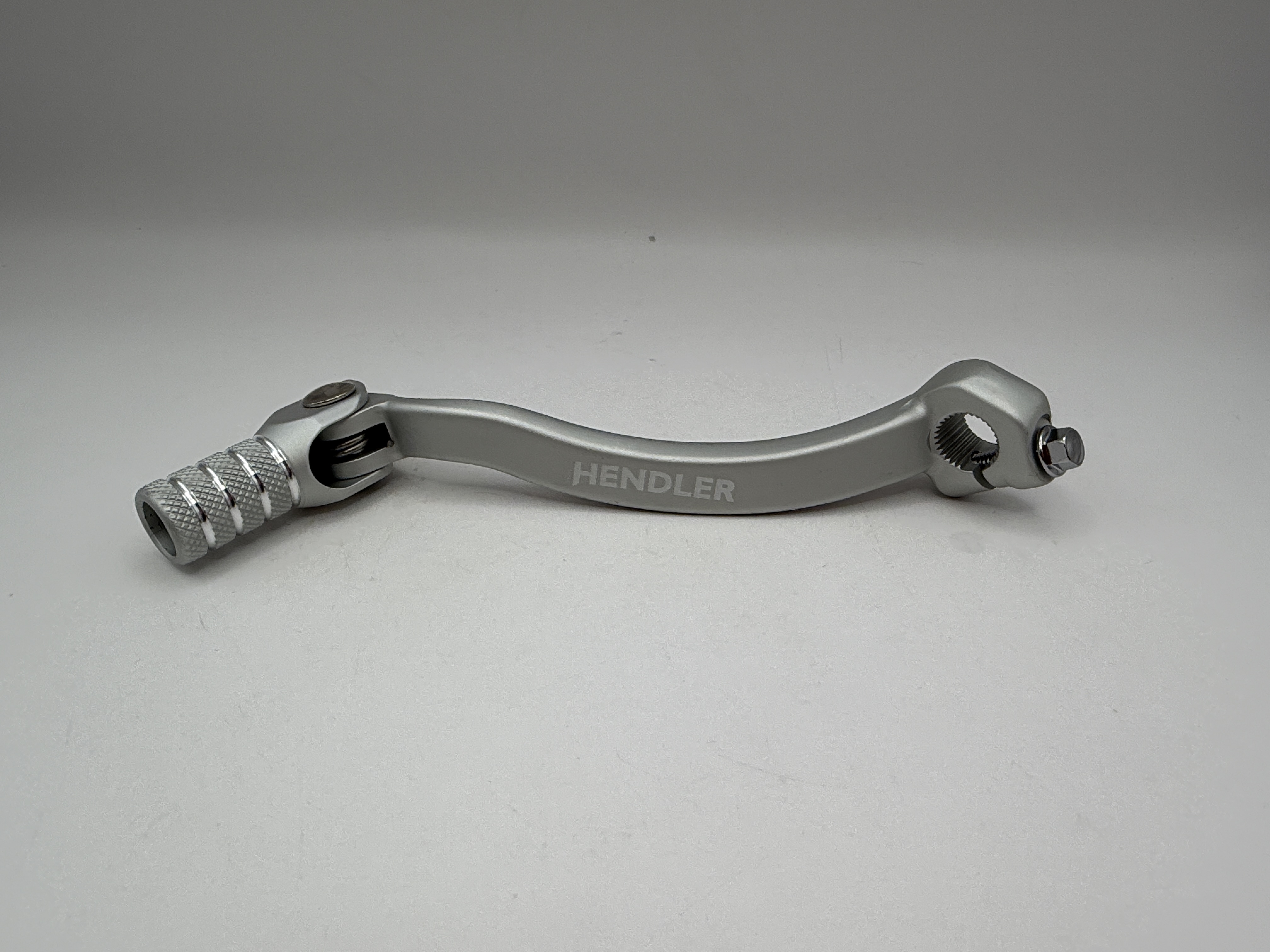 Hendler Gear Lever Alloy Silver Yamaha YZ250F 2014-2016, YZ250FX 2015-2016, WR250F 2015-2016, YZ450F 2014-2016, YZ450FX 2016 OE Ref's 1SL-18110-00, 1SM-18110-10