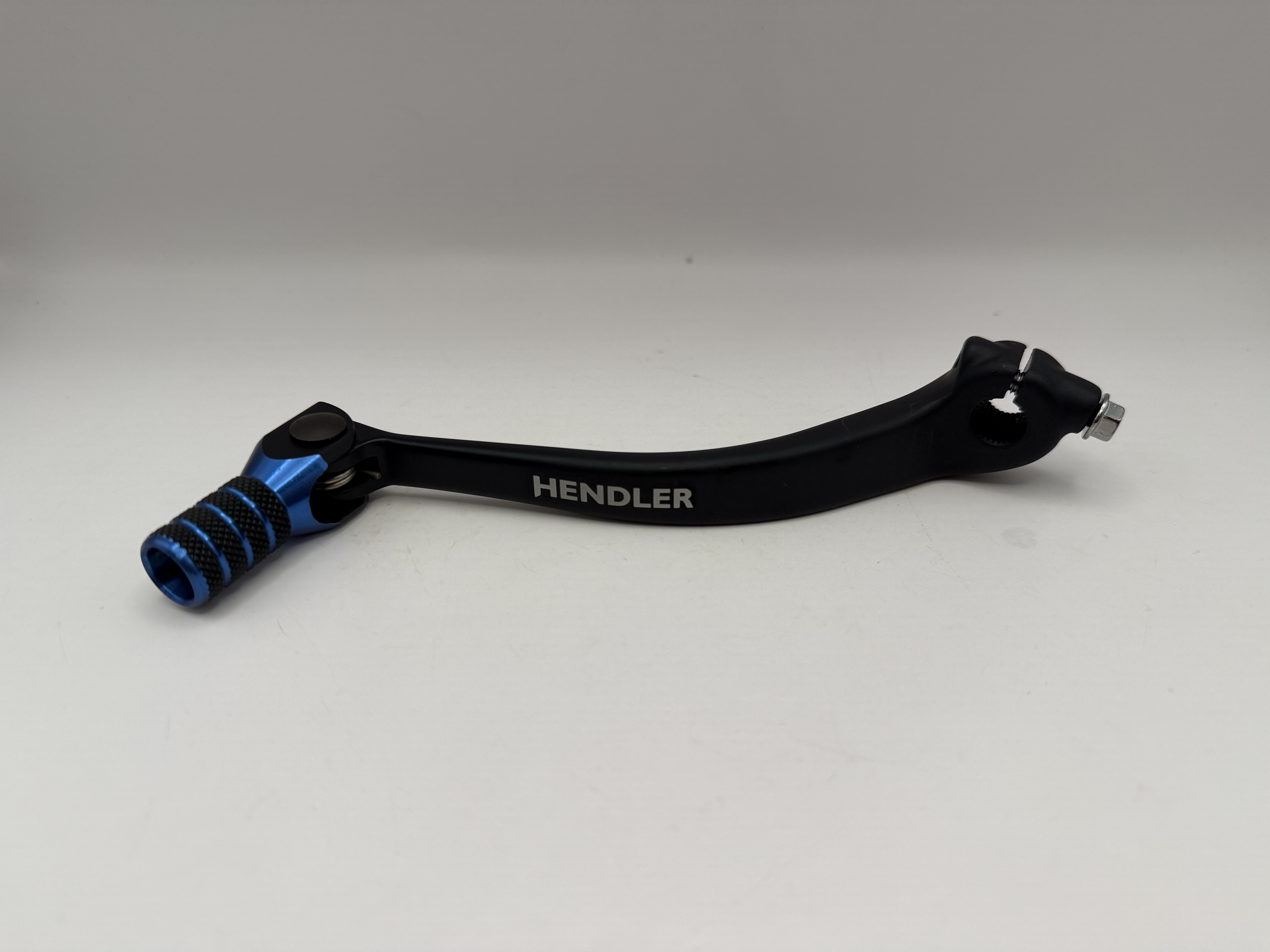 Hendler Gear Lever Alloy Black with Blue Tip Yamaha YFZ450R 2009-2025, YFZ450X 2009-2011 OE Ref. 18P-18110-00