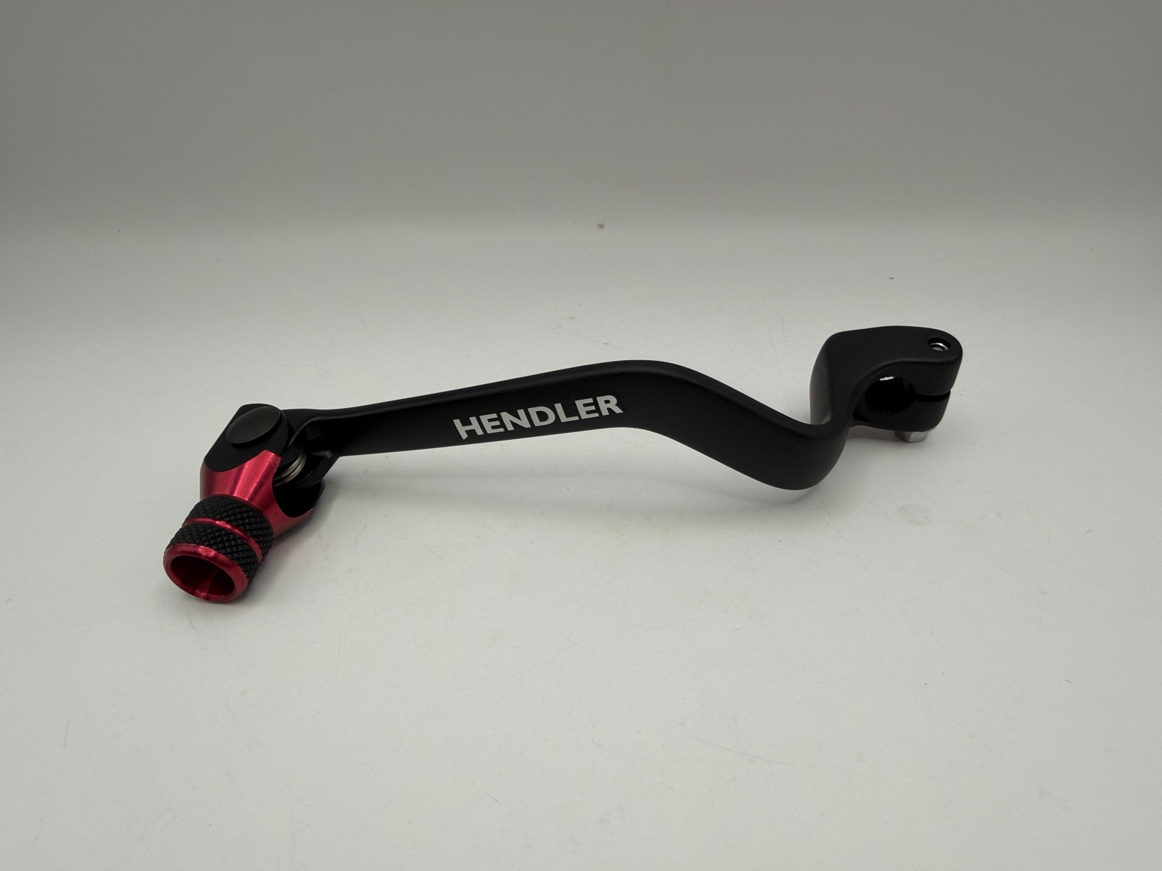 Hendler Gear Lever Alloy Black with Red Tip Beta Rev & Evo 125-300 00-20