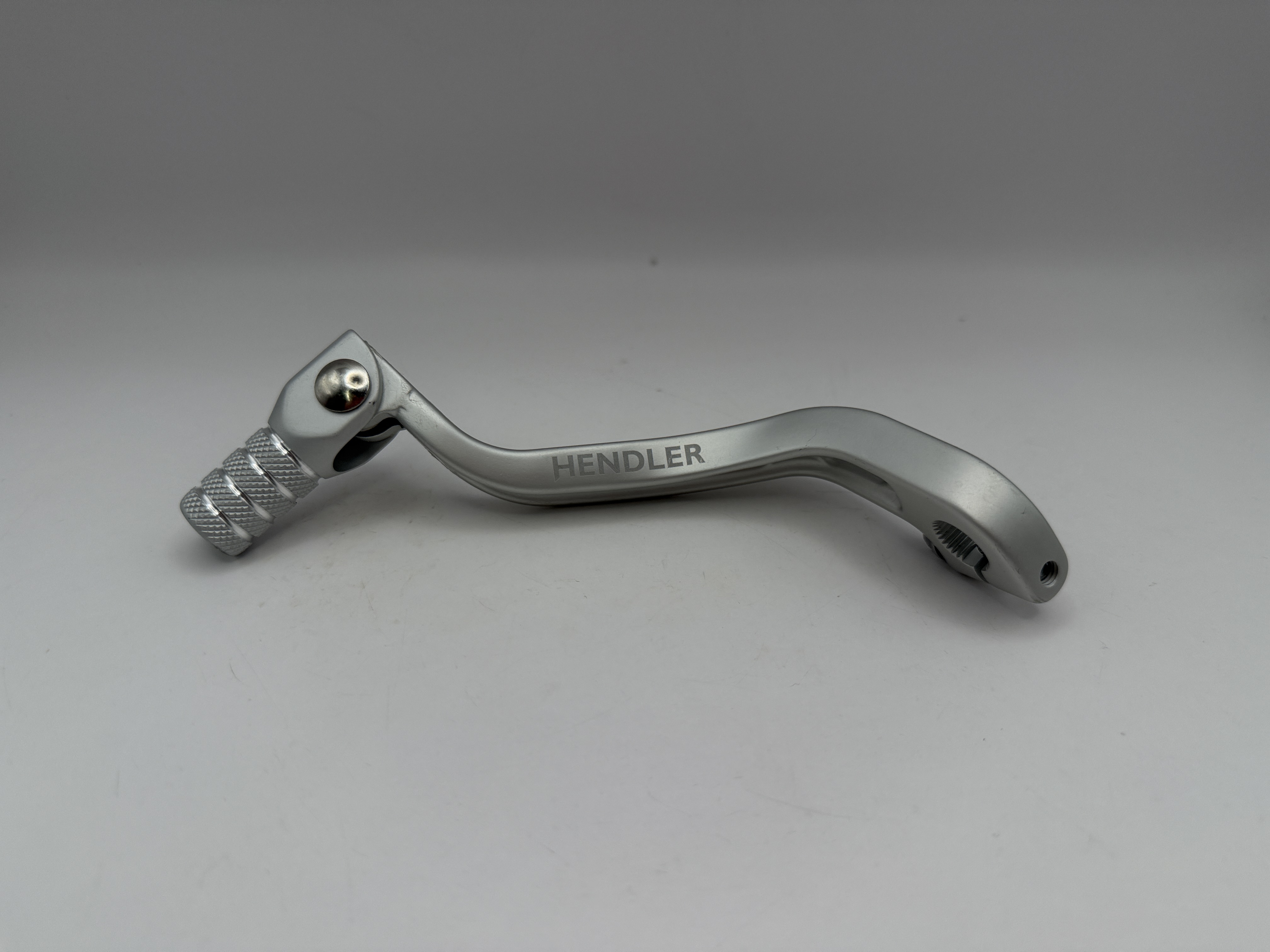 Hendler Gear Lever Alloy Silver Beta 250 RR 13-20, 300 RR 13-20, 350 RR 11-19, 390 RR 15-19, 400 RR 10-14, 430 RR 15-19, 450 RR 10-14, 480 RR 15-19, 498 RR 12-14, 520 RR 10-11, 300 Xtainer 15-19