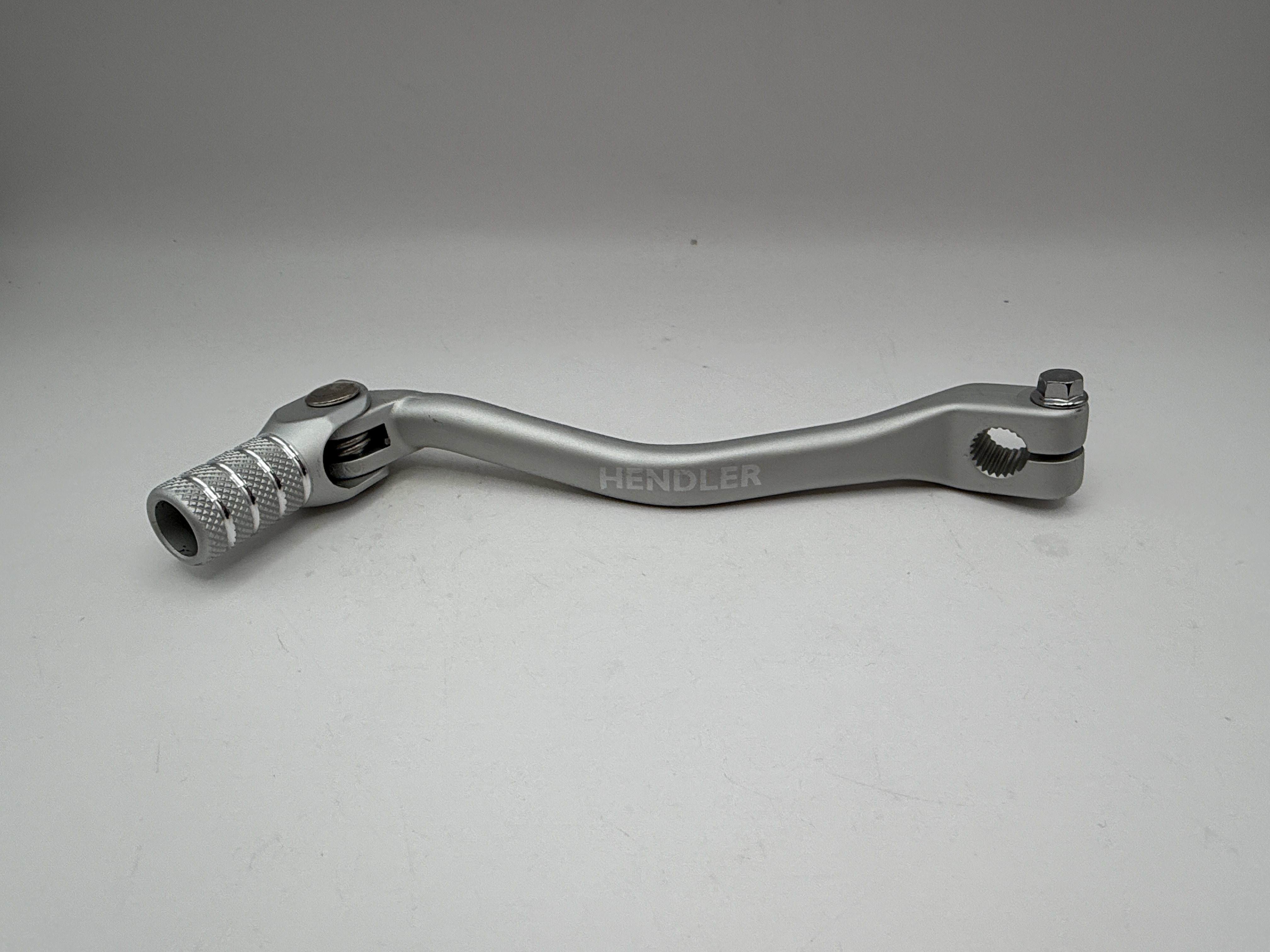 Hendler Gear Lever Alloy Silver Gas Gas EC125 98-19, EC200 98-19, EC250 98-19, EC300 98-19
