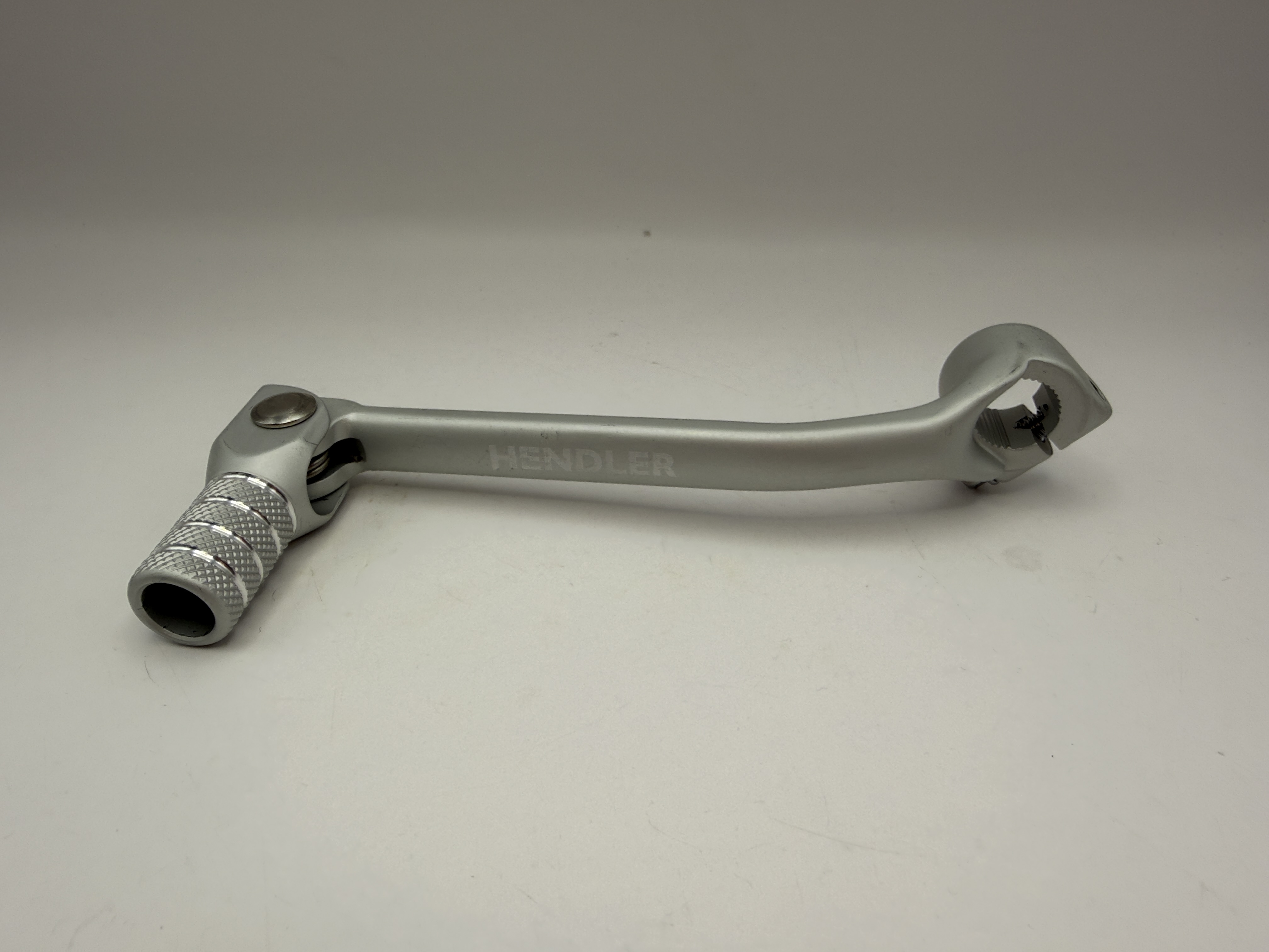 Hendler Gear Lever Alloy Silver Husqvarna TC125 1980, TC250 1980 (Longer Version of 225375)