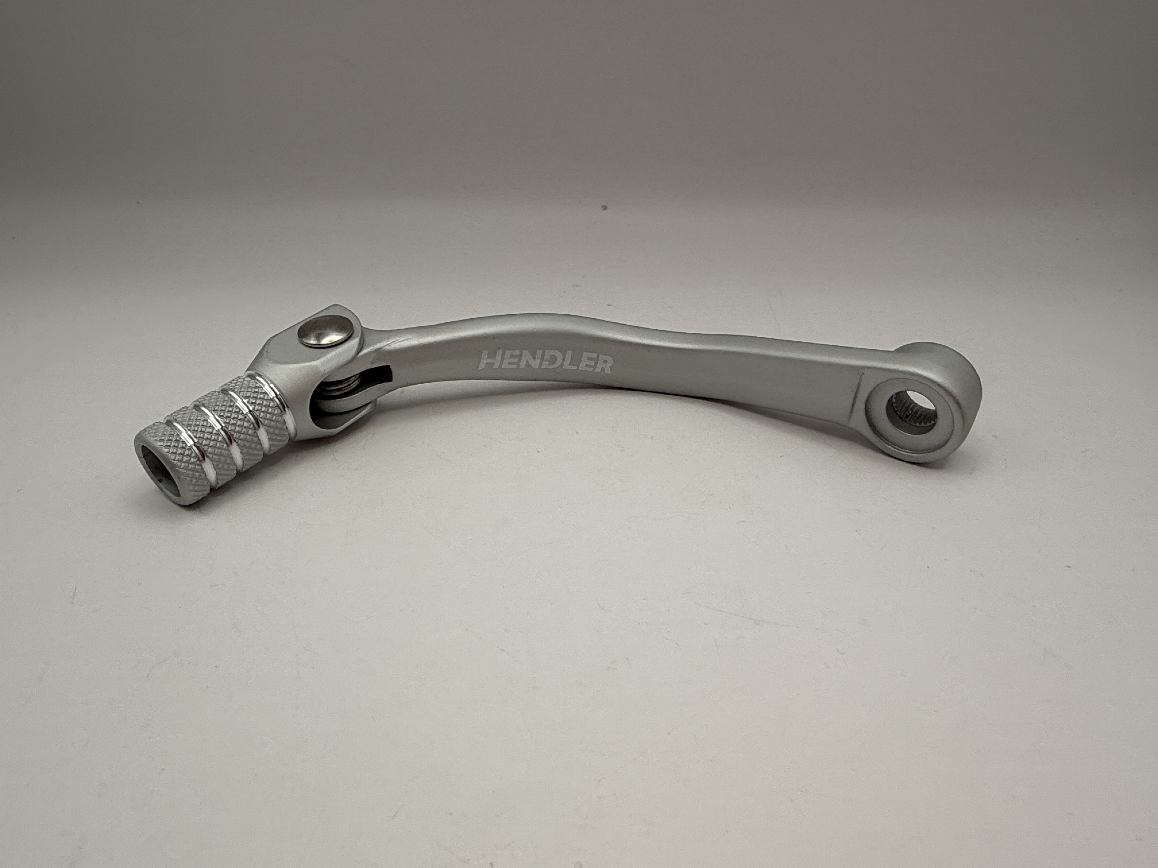 Hendler Gear Lever Alloy Silver KTM 125 EXC 98-00, 200 EXC 98-00, 360 EXC 96-97, 380 EXC 98-00, 125 SXS 00-08, 250 SX 94-16, 360 SX 96-00, 380 SX 97