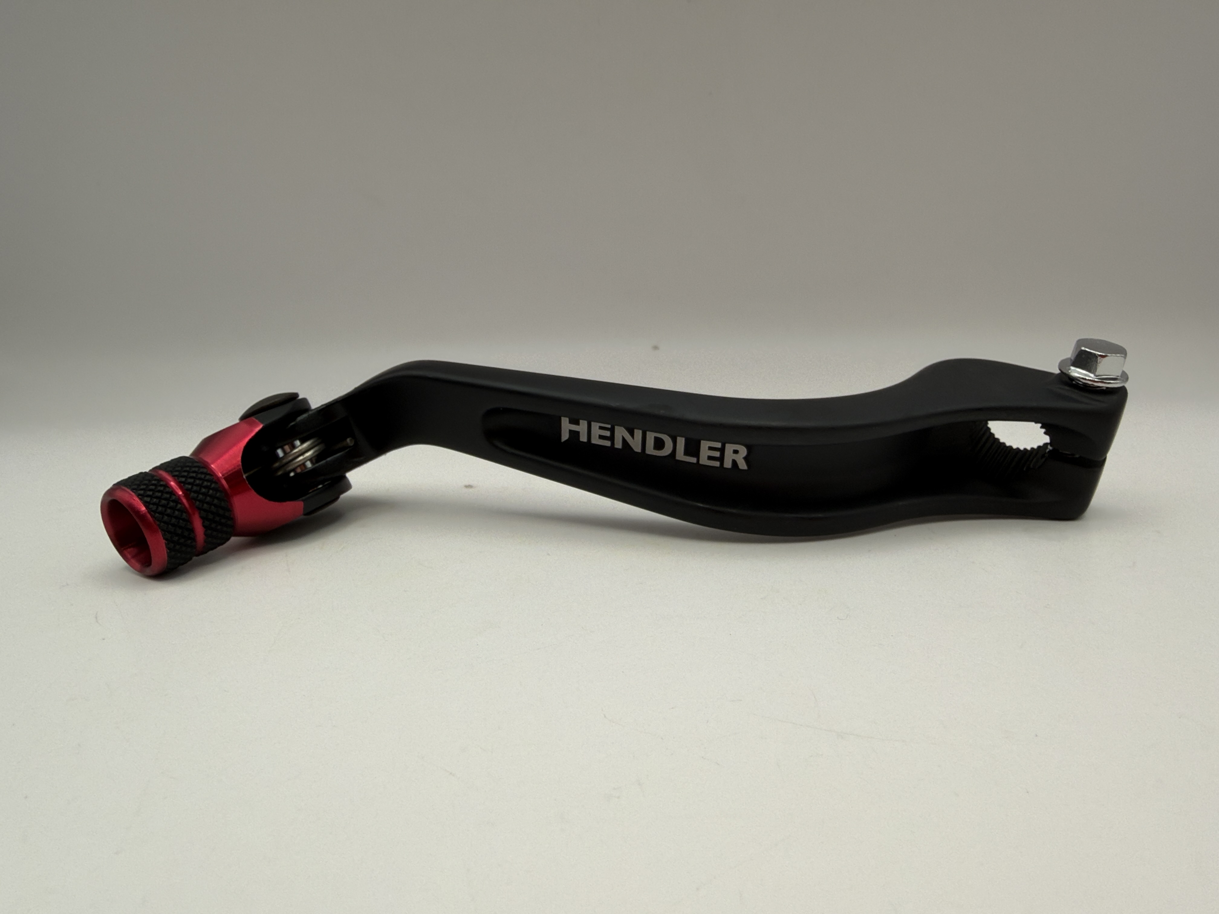 Hendler Gear Lever Alloy Black with Red Tip Montesa 4-Ride (Short) 16-20, 4RT 250-260 05-20, Cota 300 RR 17-20, Corta 301 RR 2020