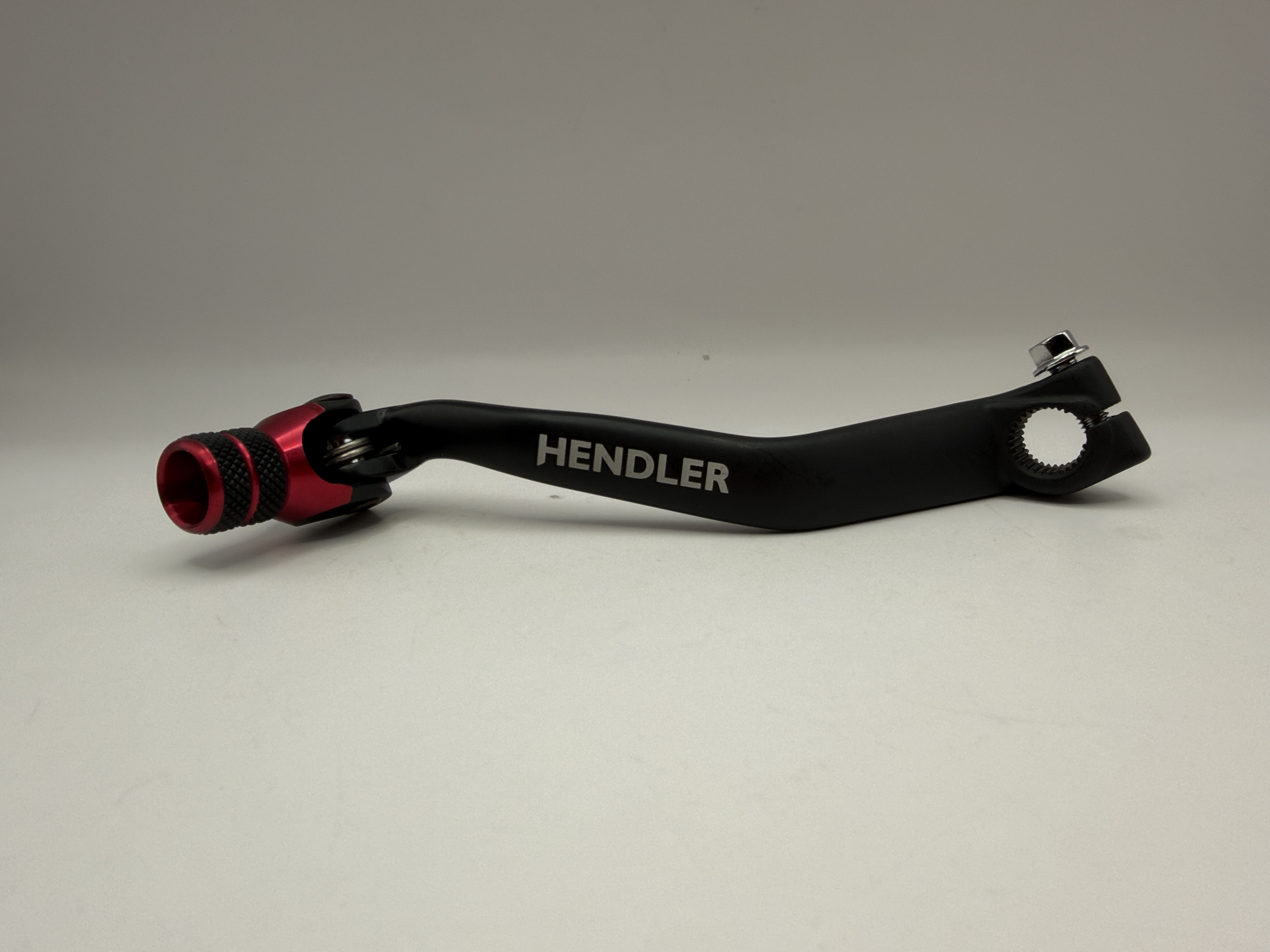Hendler Gear Lever Alloy Black with Red Tip Montesa 315 R 97-04, 4RT 250-260 05-20, Cota 300 RR 17-20, Cota 301 RR 2020