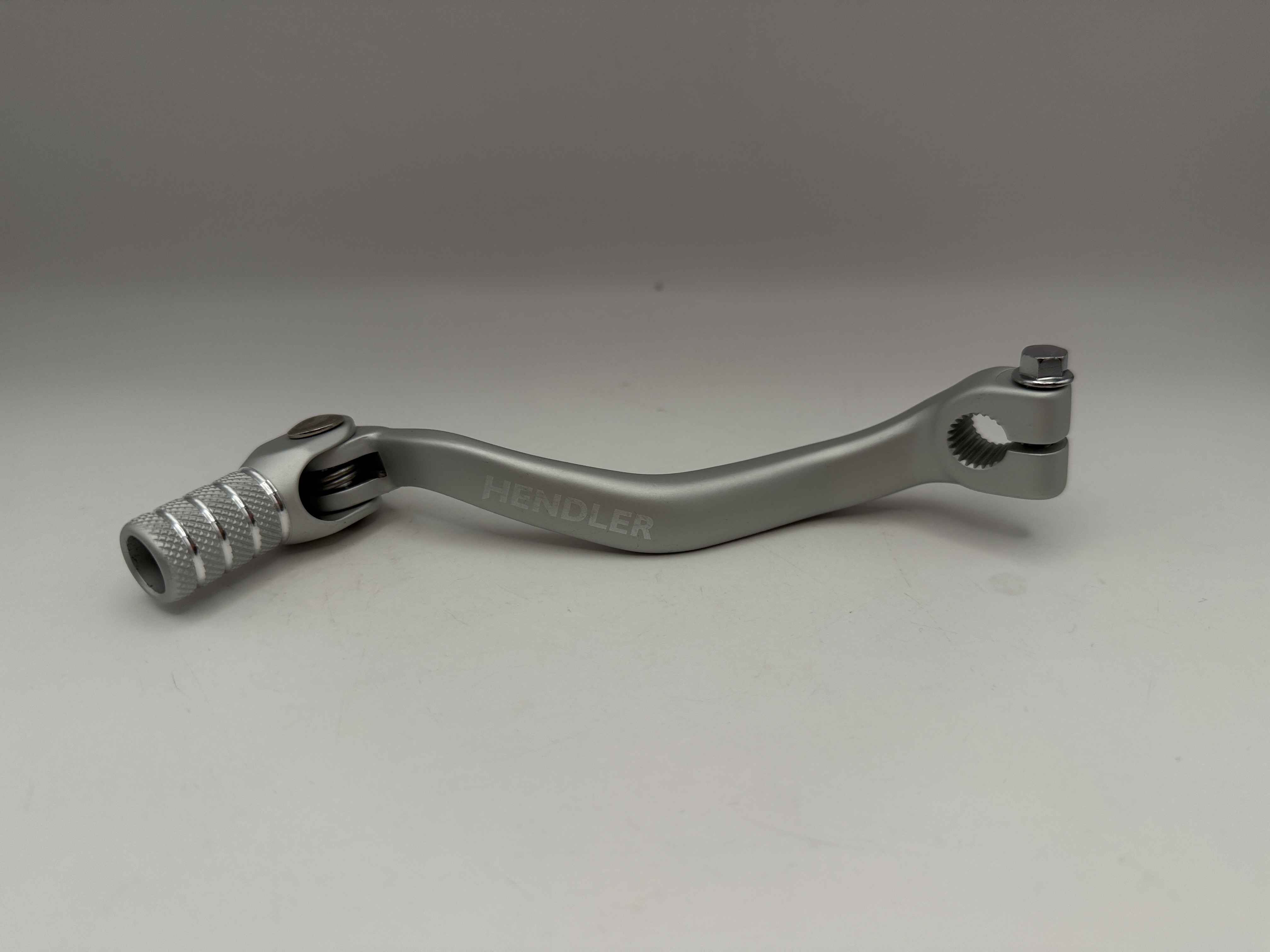 Hendler Gear Lever Alloy Silver TM 125-450 Models 00-20