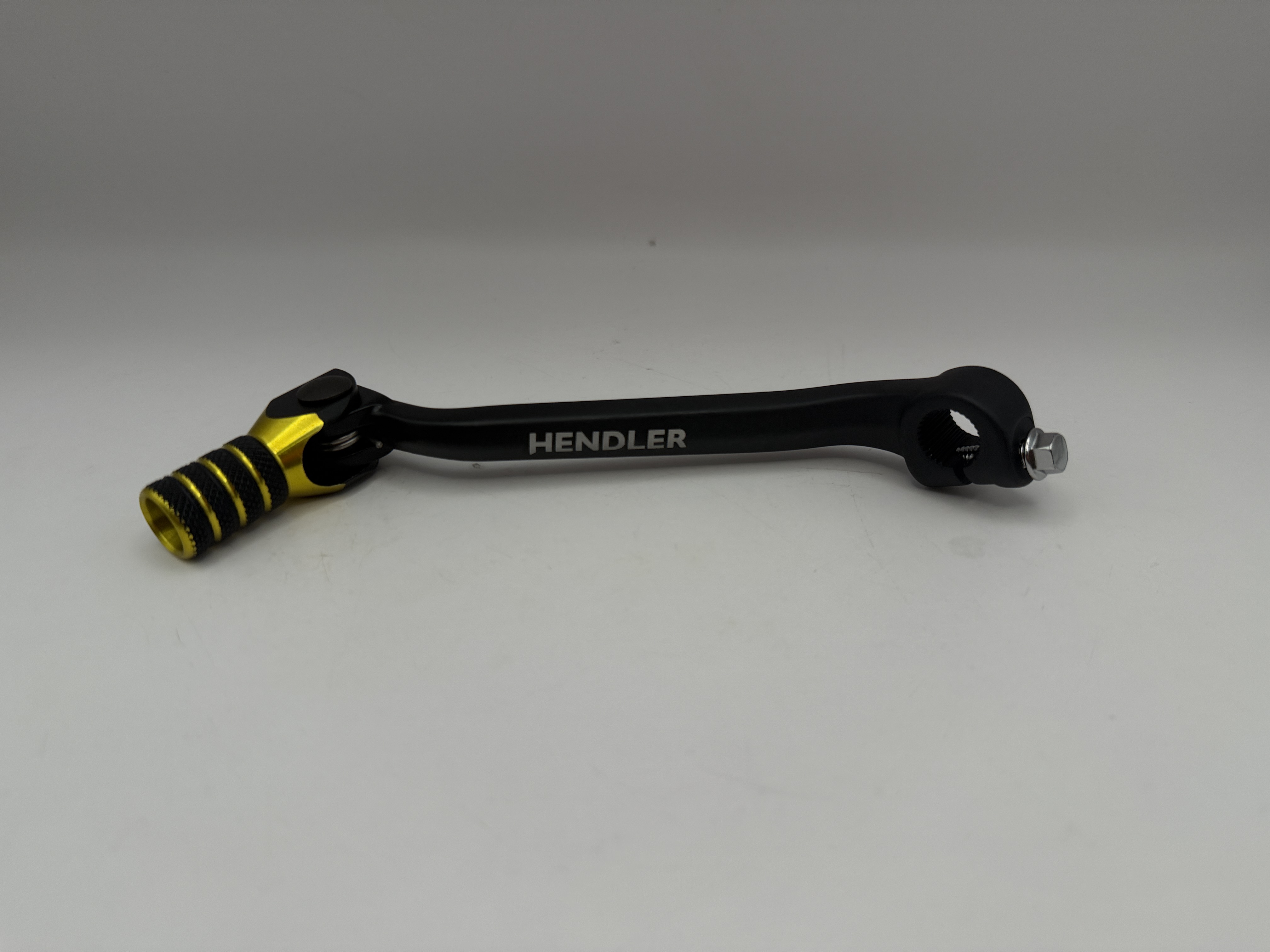 Hendler Gear Lever Alloy Black with Gold Tip Triumph TF250X 24-25