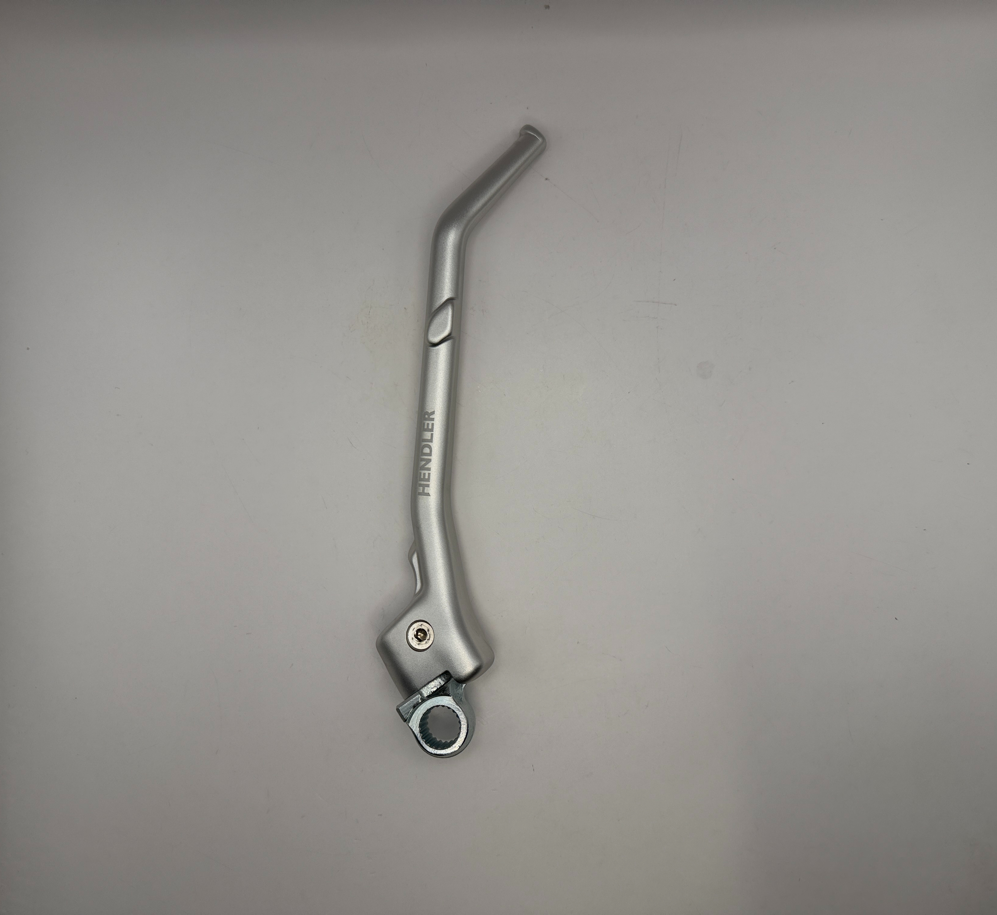 Hendler Kickstart Lever Alloy with Steel Boss Silver Honda CR125R 98-07