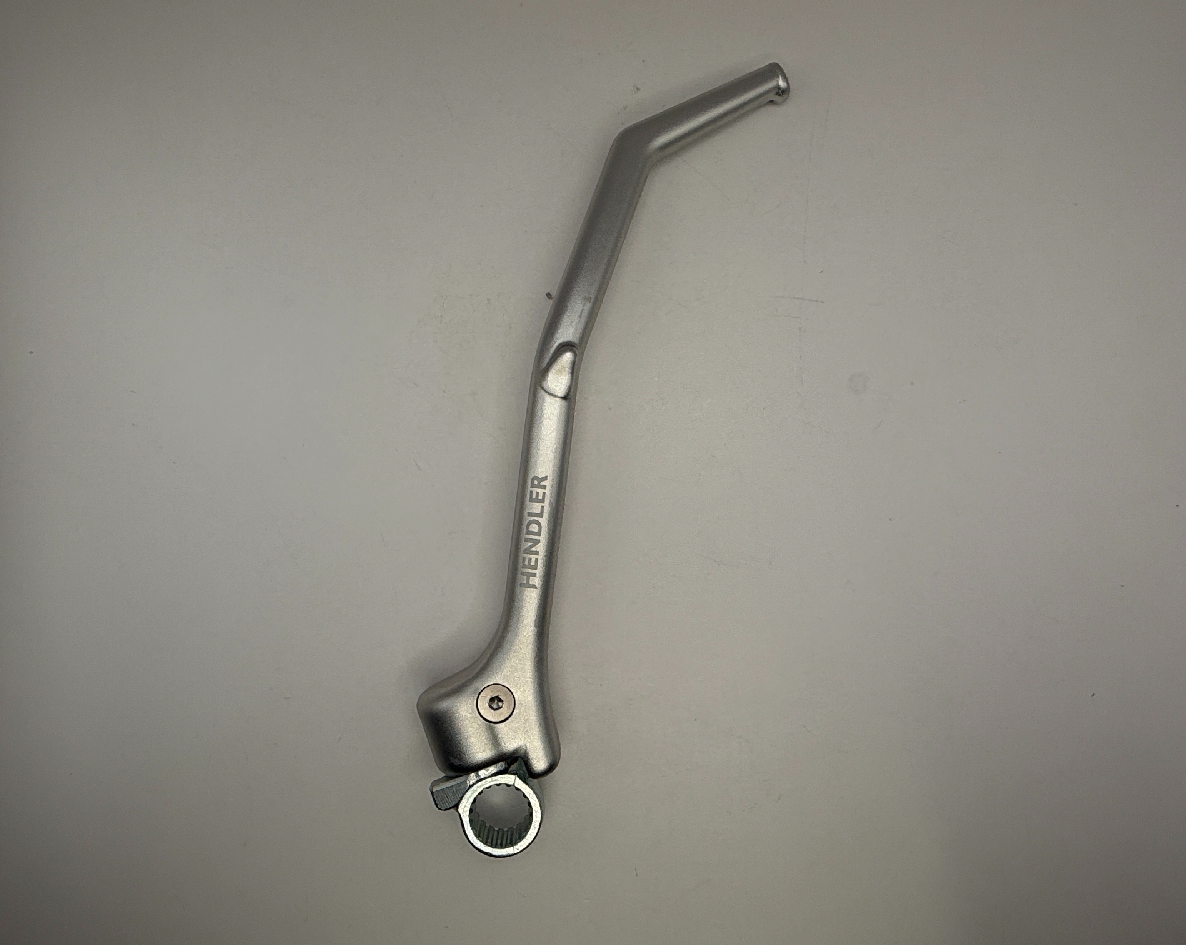 Hendler Kickstart Lever Alloy with Steel Boss Silver Honda CR250R 97-07