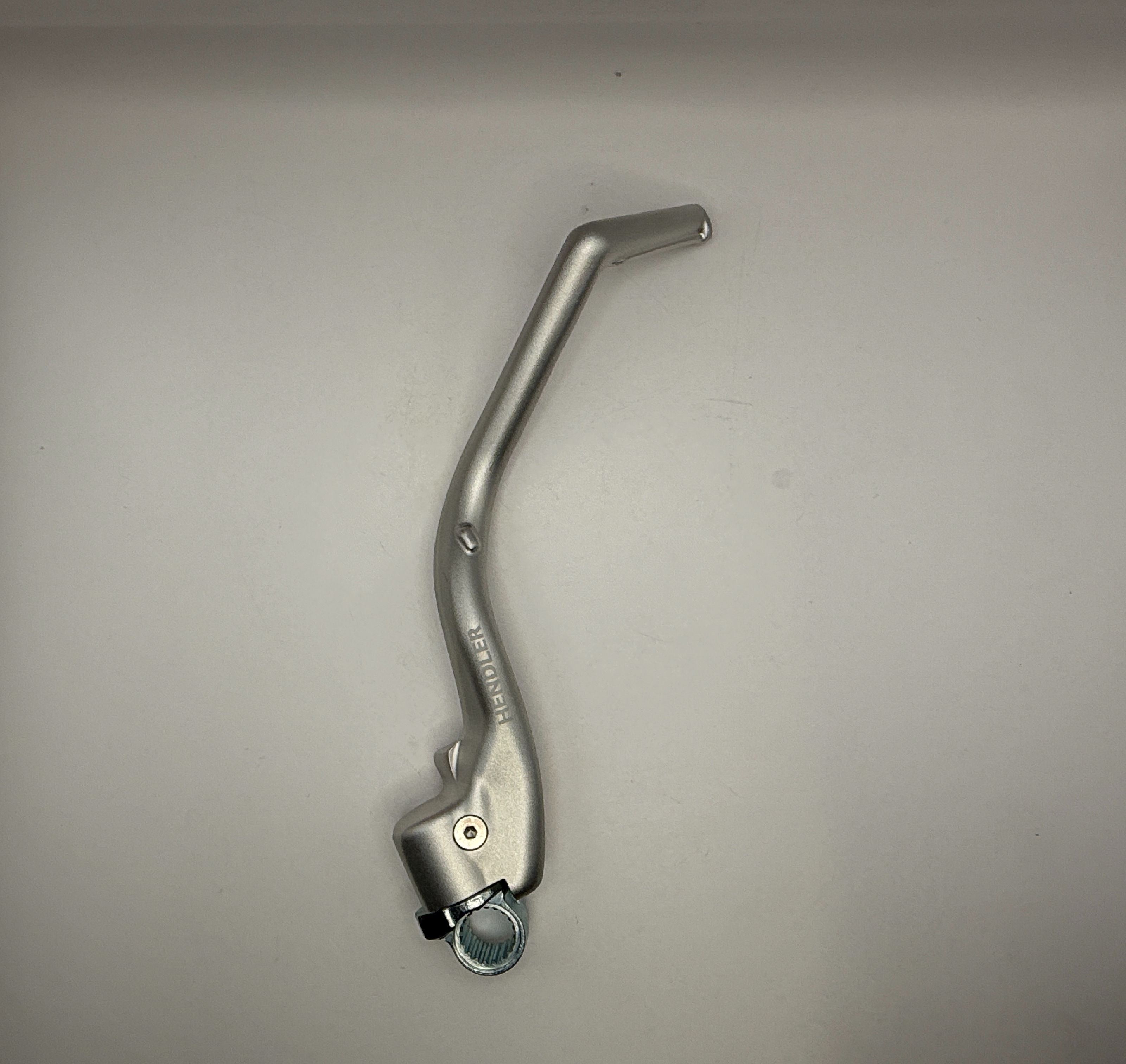 Hendler Kickstart Lever Alloy with Steel Boss Silver Honda CR500R 89-01
