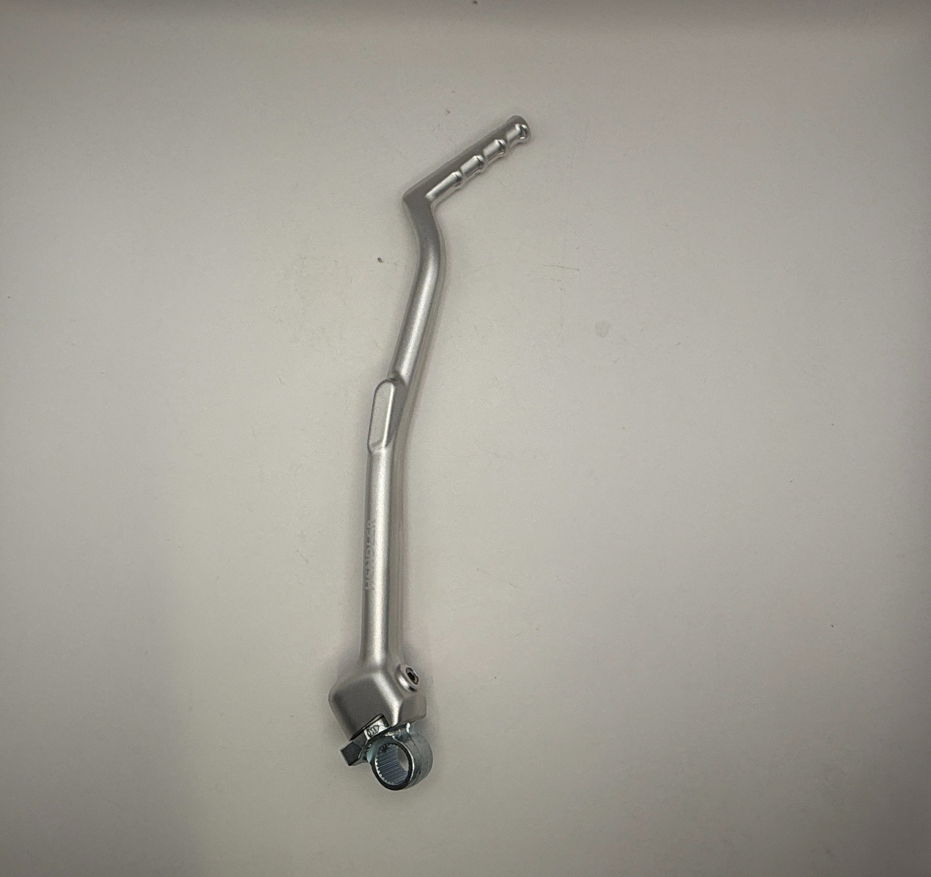 Hendler Kickstart Lever Alloy with Steel Boss Silver Kawasaki KX450F 16-18