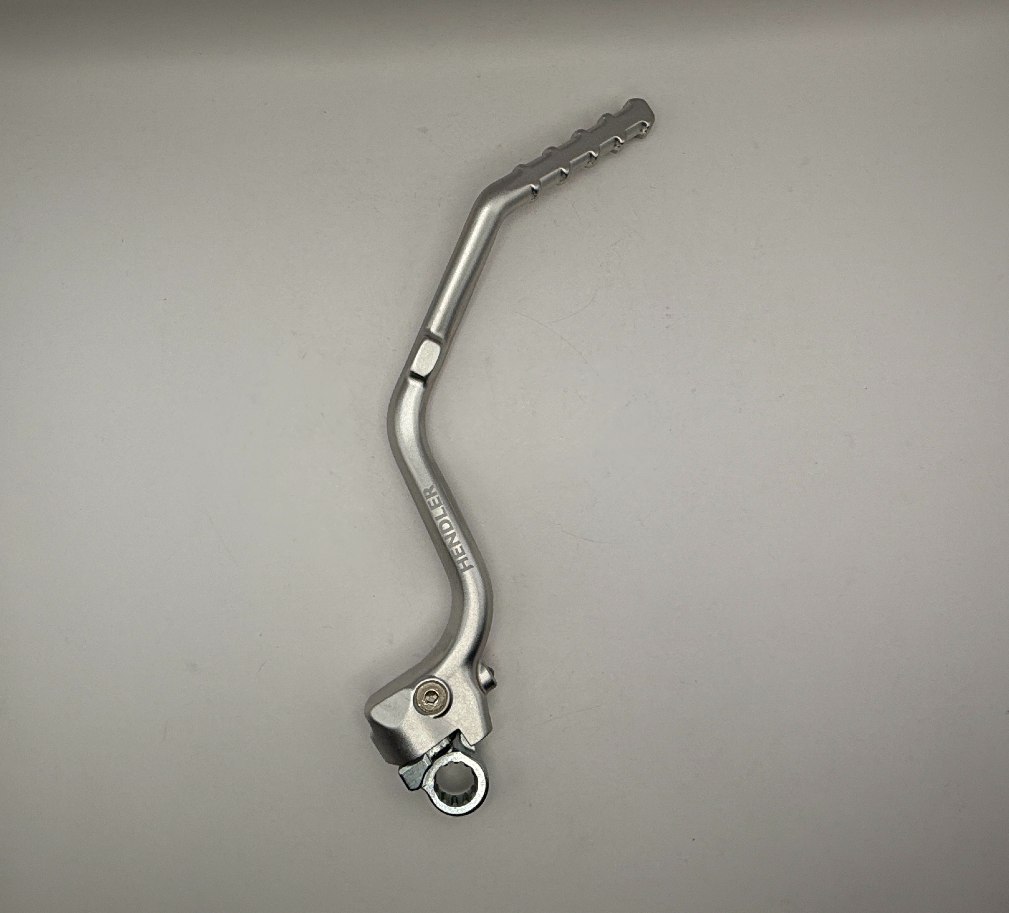 Hendler Kickstart Lever Alloy with Steel Boss Silver Suzuki RM-Z450 08-20