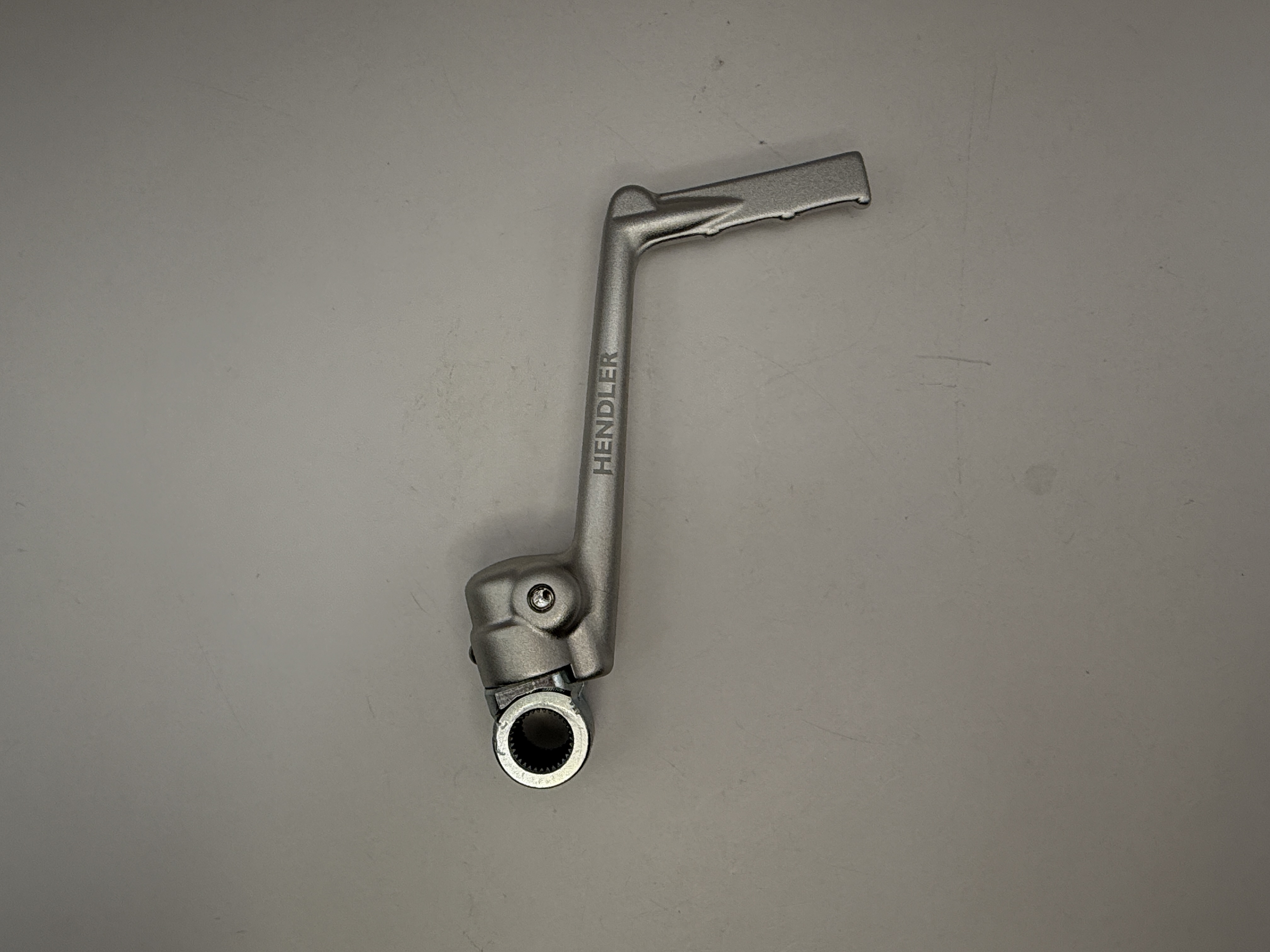 Hendler Kickstart Lever Alloy with Steel Boss Silver Yamaha YZ65 18-20, YZ85 02-20