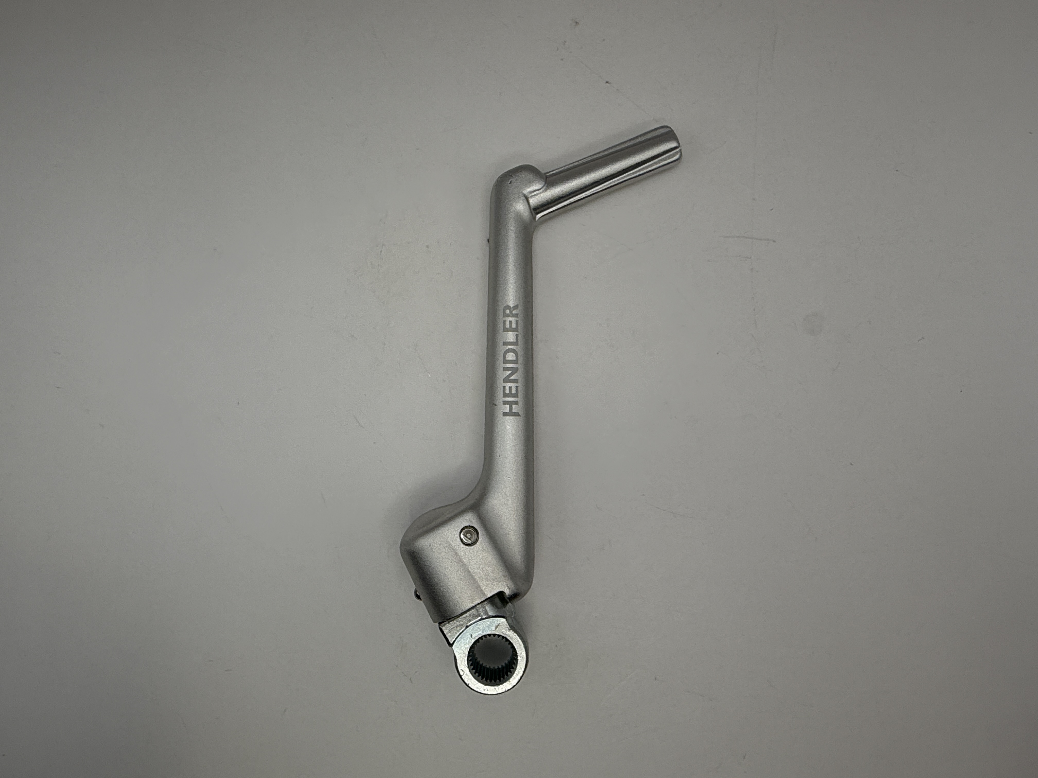 Hendler Kickstart Lever Alloy with Steel Boss Silver Yamaha YZ125 86-20, YZ125X 2020