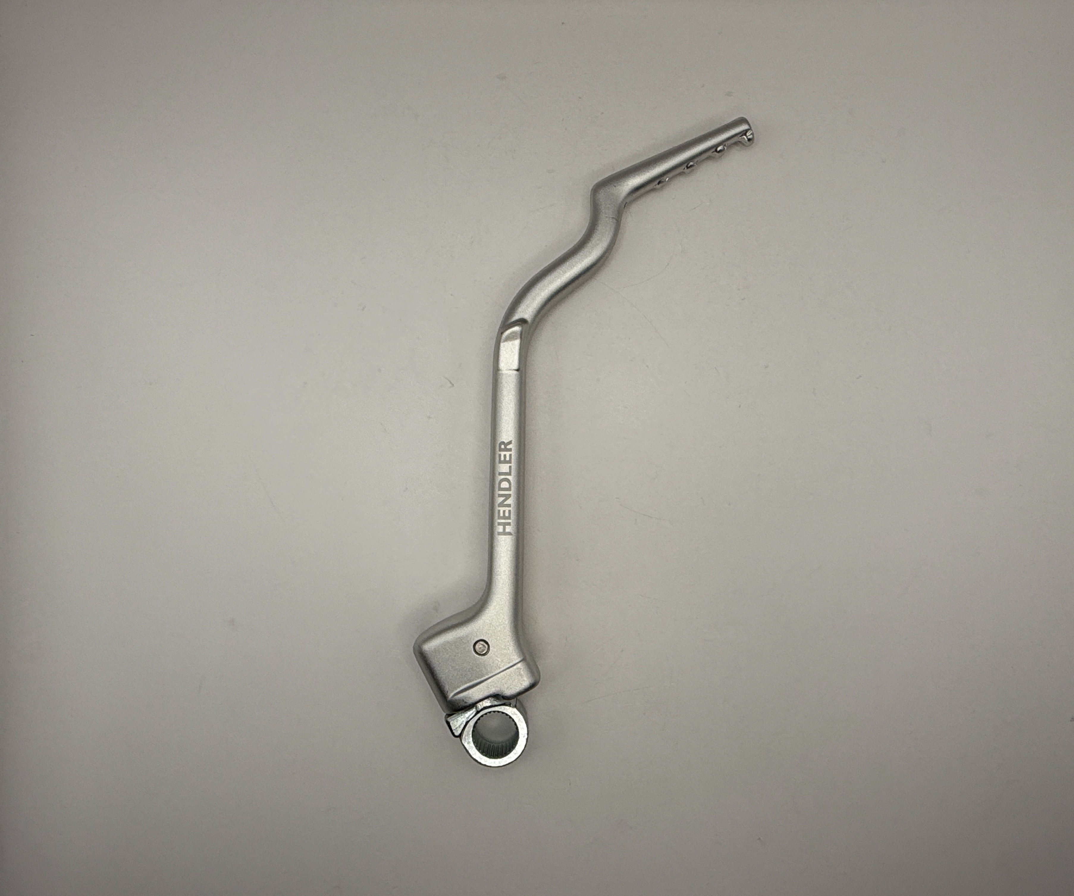 Hendler Kickstart Lever Alloy with Steel Boss Silver Yamaha YZ250 02-20, YZ250X 16-20