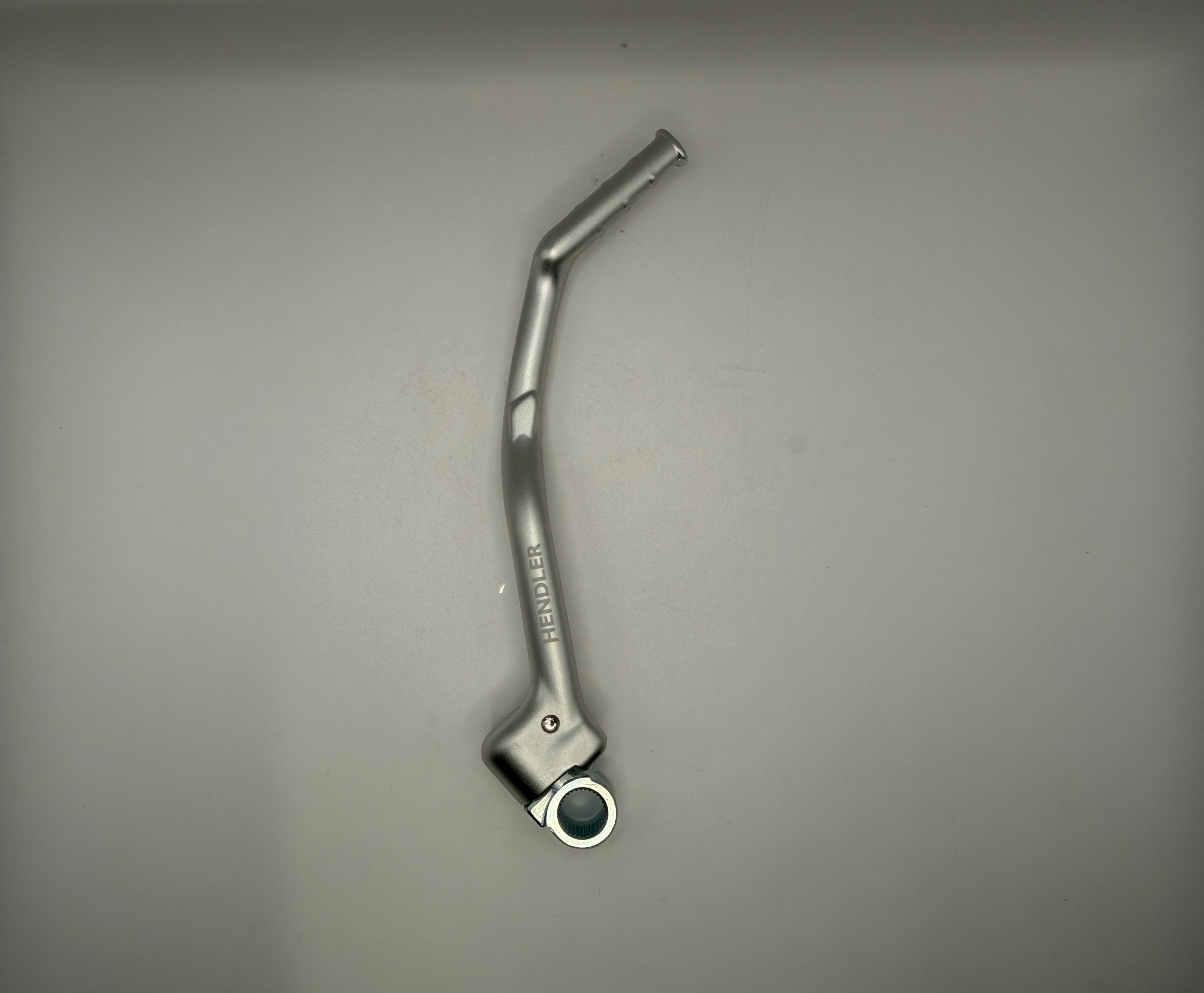Hendler Kickstart Lever Alloy with Steel Boss Silver Yamaha YZ250F 10-18, YZ250FX 15-19, WR250F 15-19