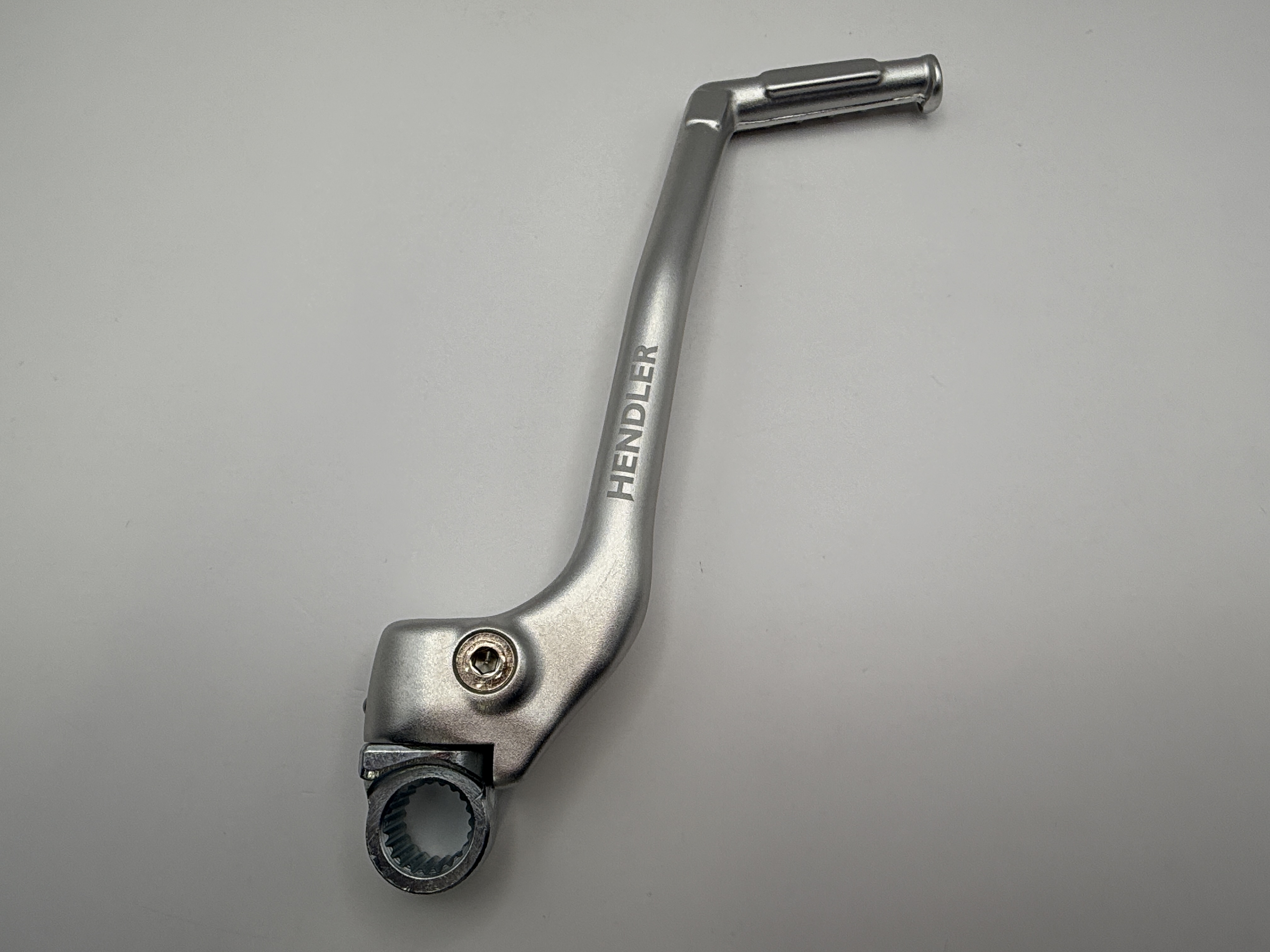 Hendler Kickstart Lever Alloy with Steel Boss Silver Montesa Cota 4RT 17-21, Cota 300RR 16-20, Cota 301RR 20-24, 4-Ride 16-17