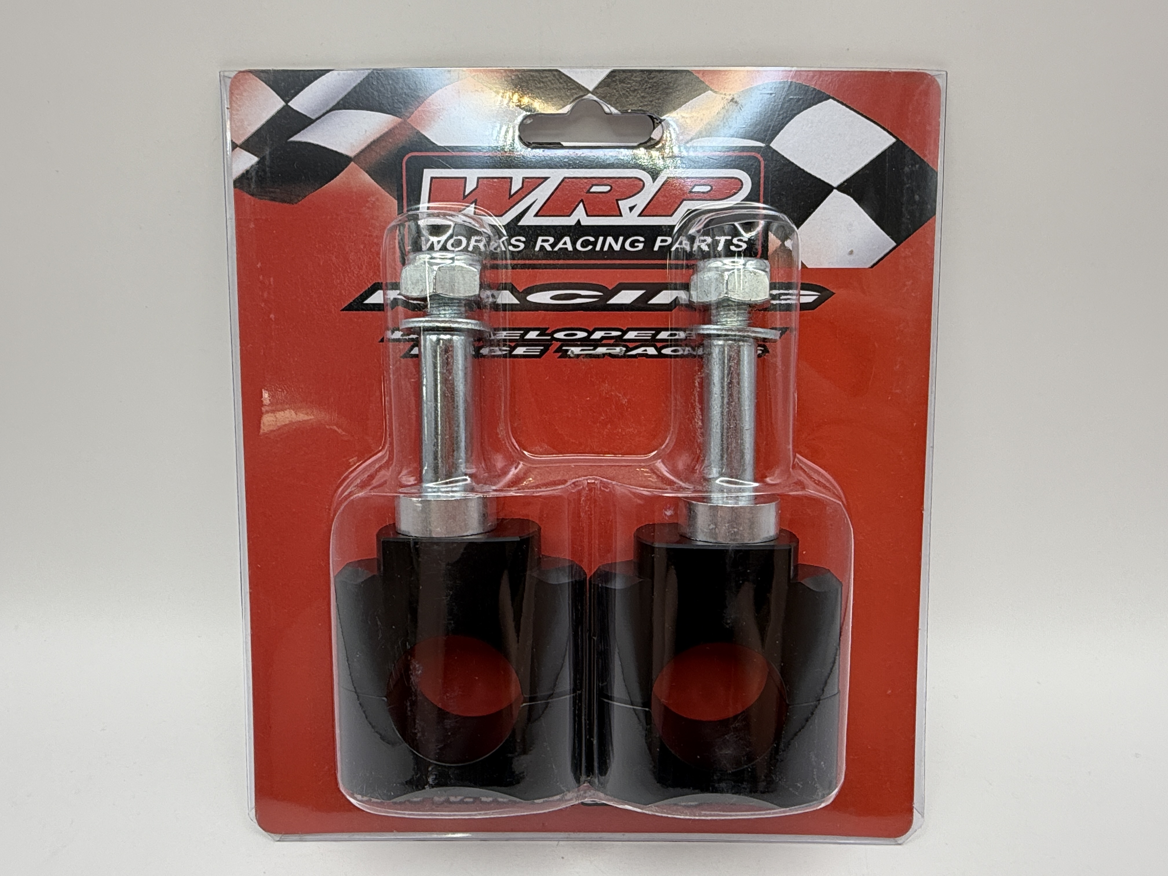 WRP Handlebar Risers Pro Clamp 1 1/8" Black Billet CNC Alloy
