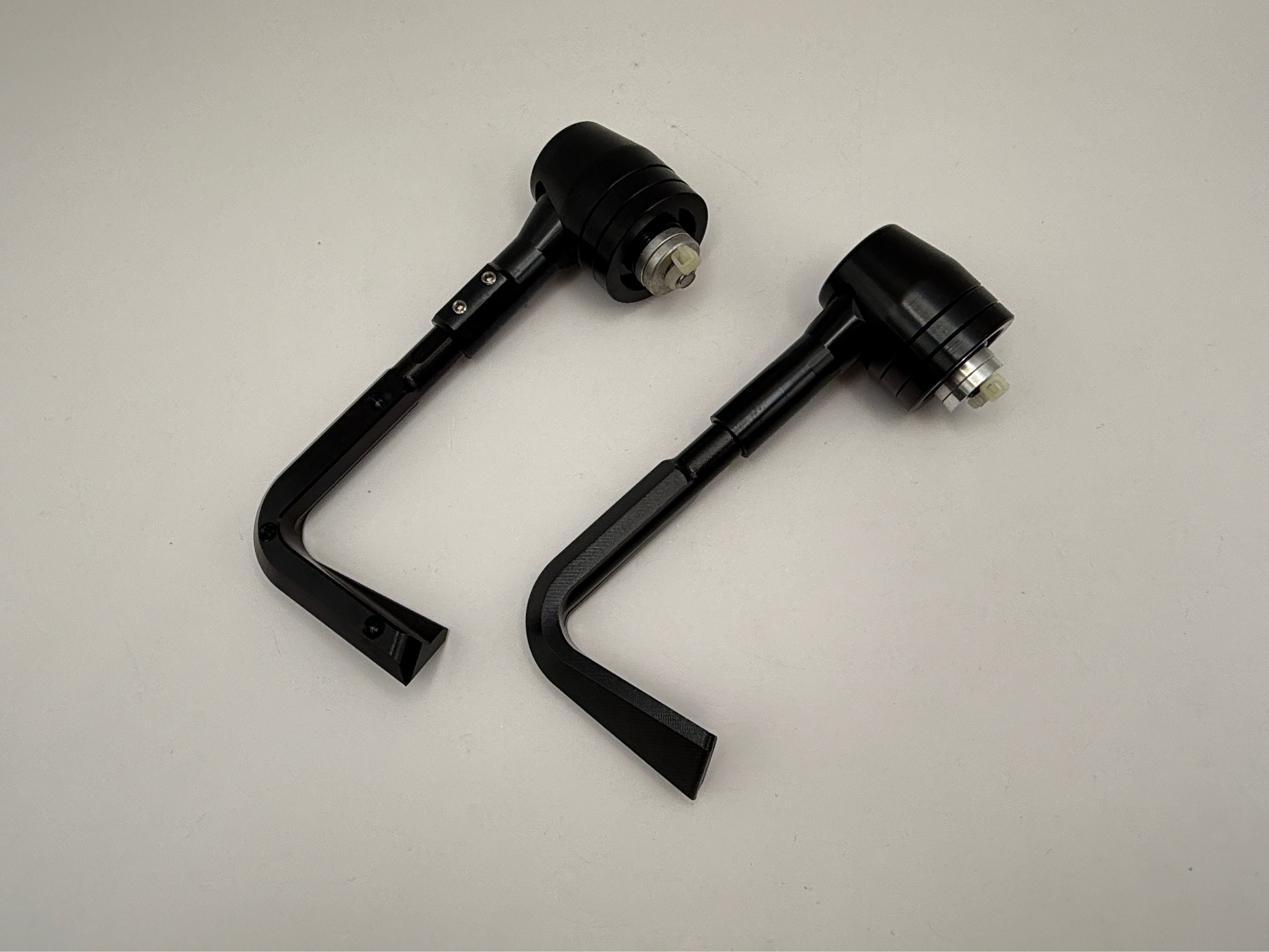 Billet Aluminum Lever Guard fits to the end of 7/8 handlebar