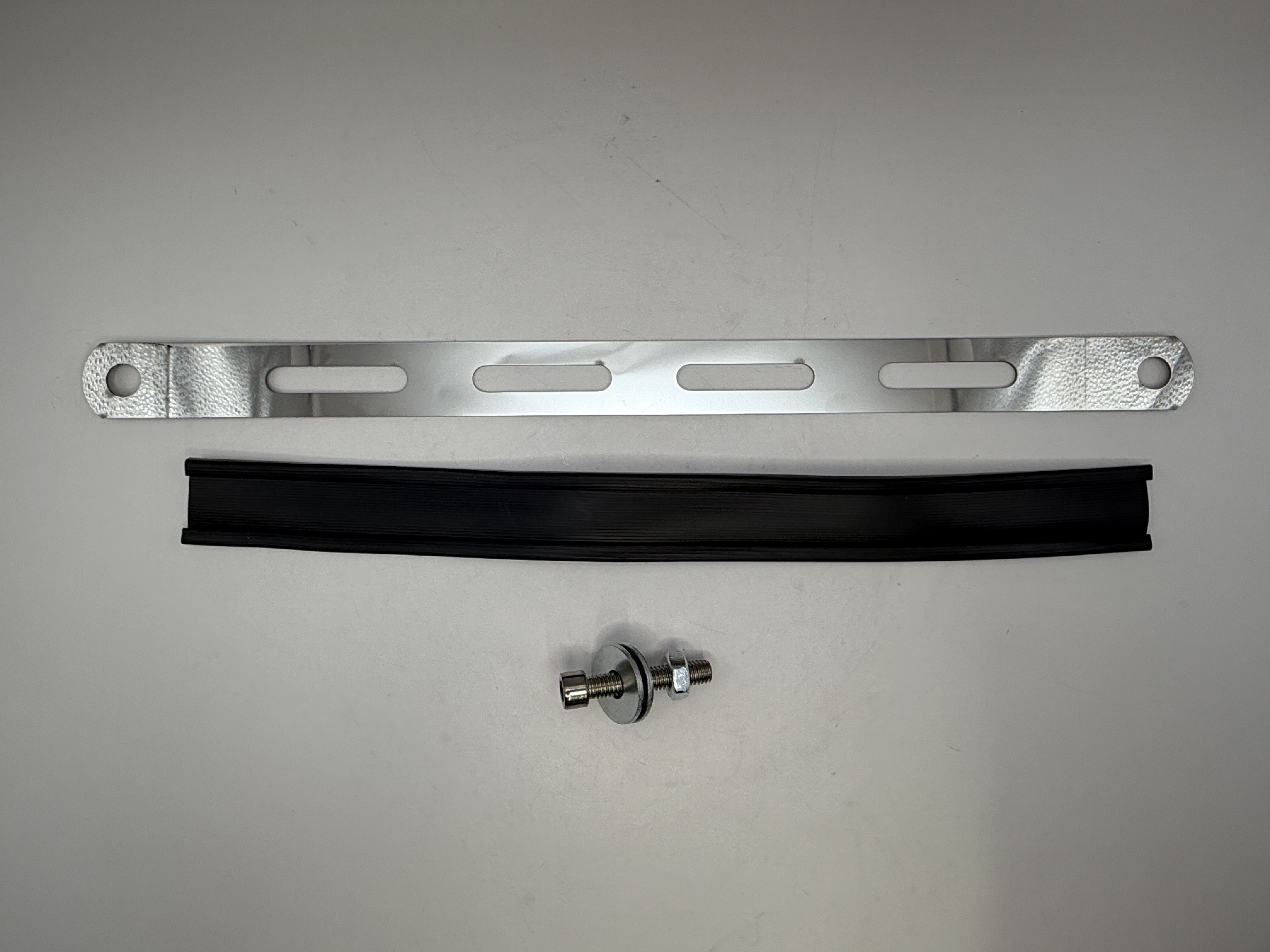 Exhaust Clamp/ Strap Stainless Steel 330mm Silver with Rubber