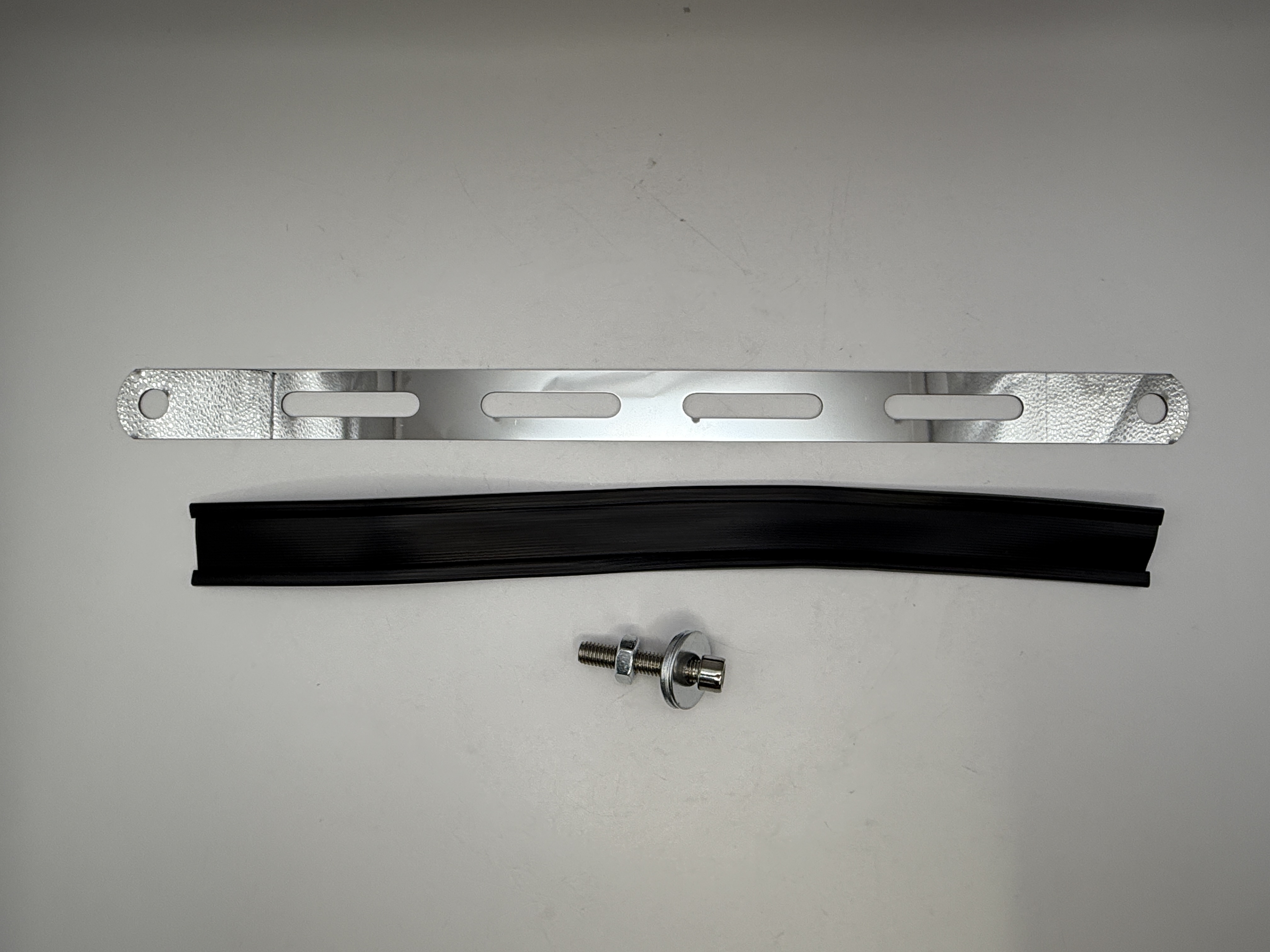 Exhaust Clamp/ Strap Stainless Steel 340mm Silver with Rubber