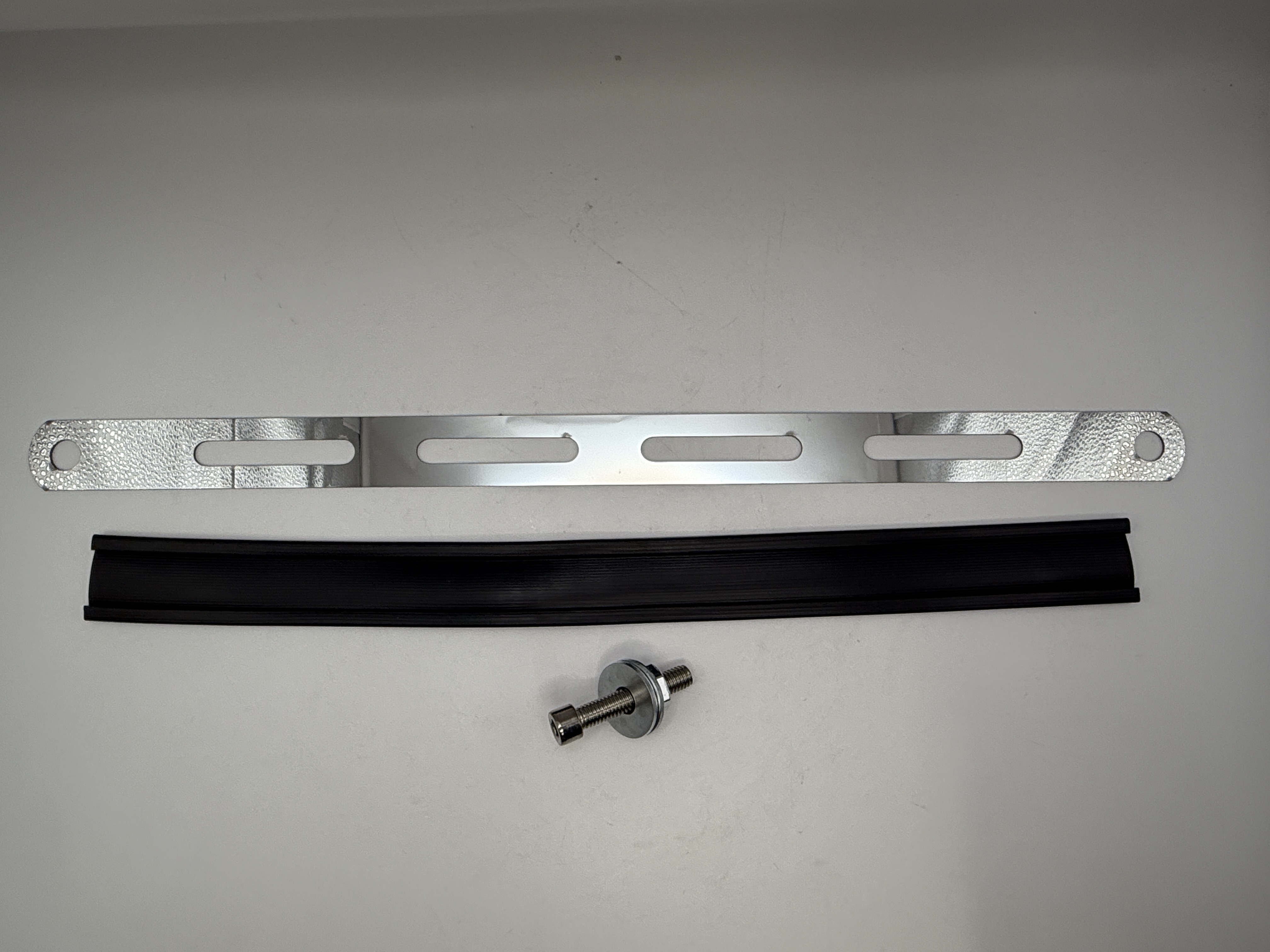 Exhaust Clamp/ Strap Stainless Steel 370mm Silver with Rubber