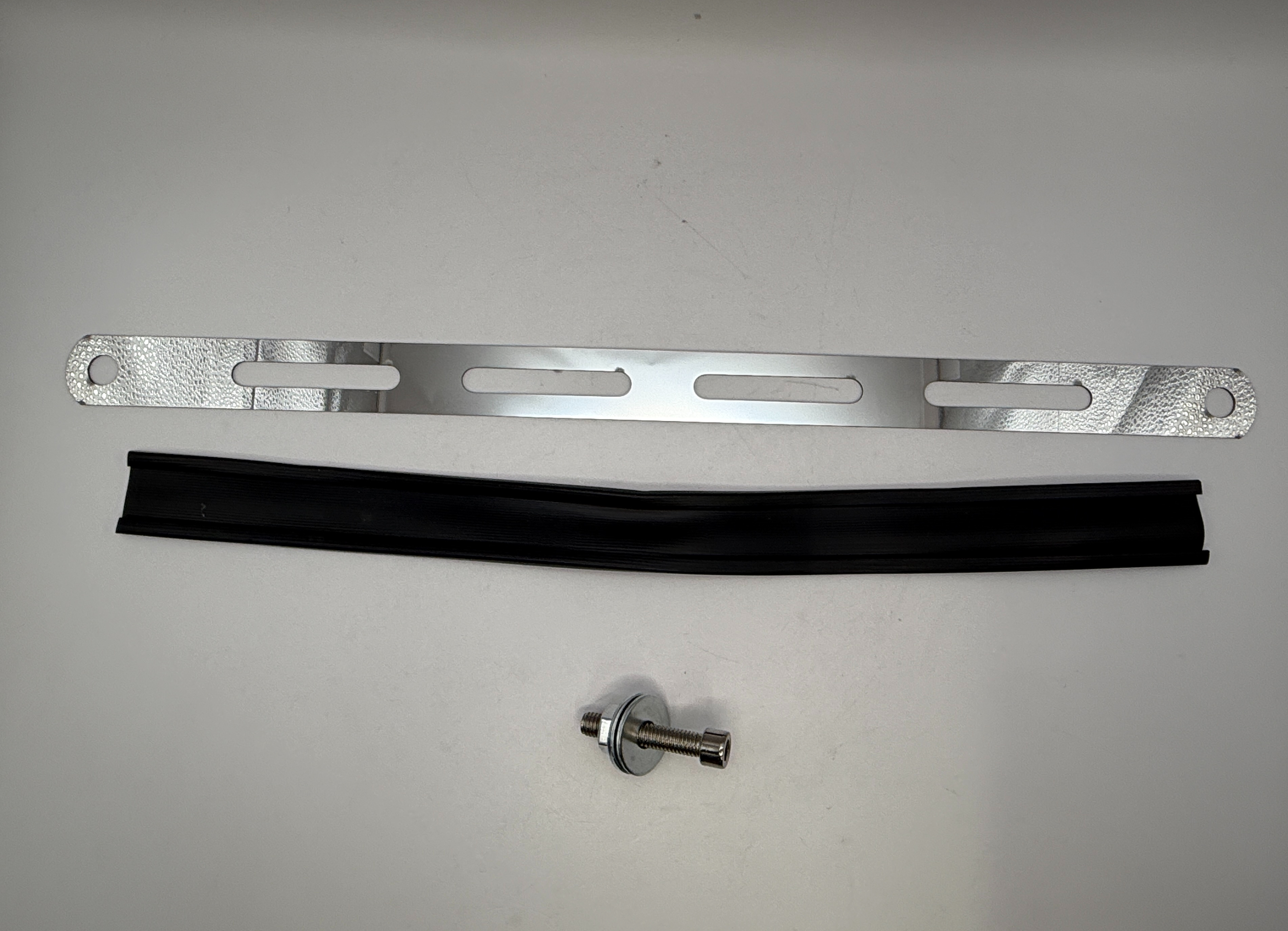 Exhaust Clamp/ Strap Stainless Steel 380mm Silver with Rubber