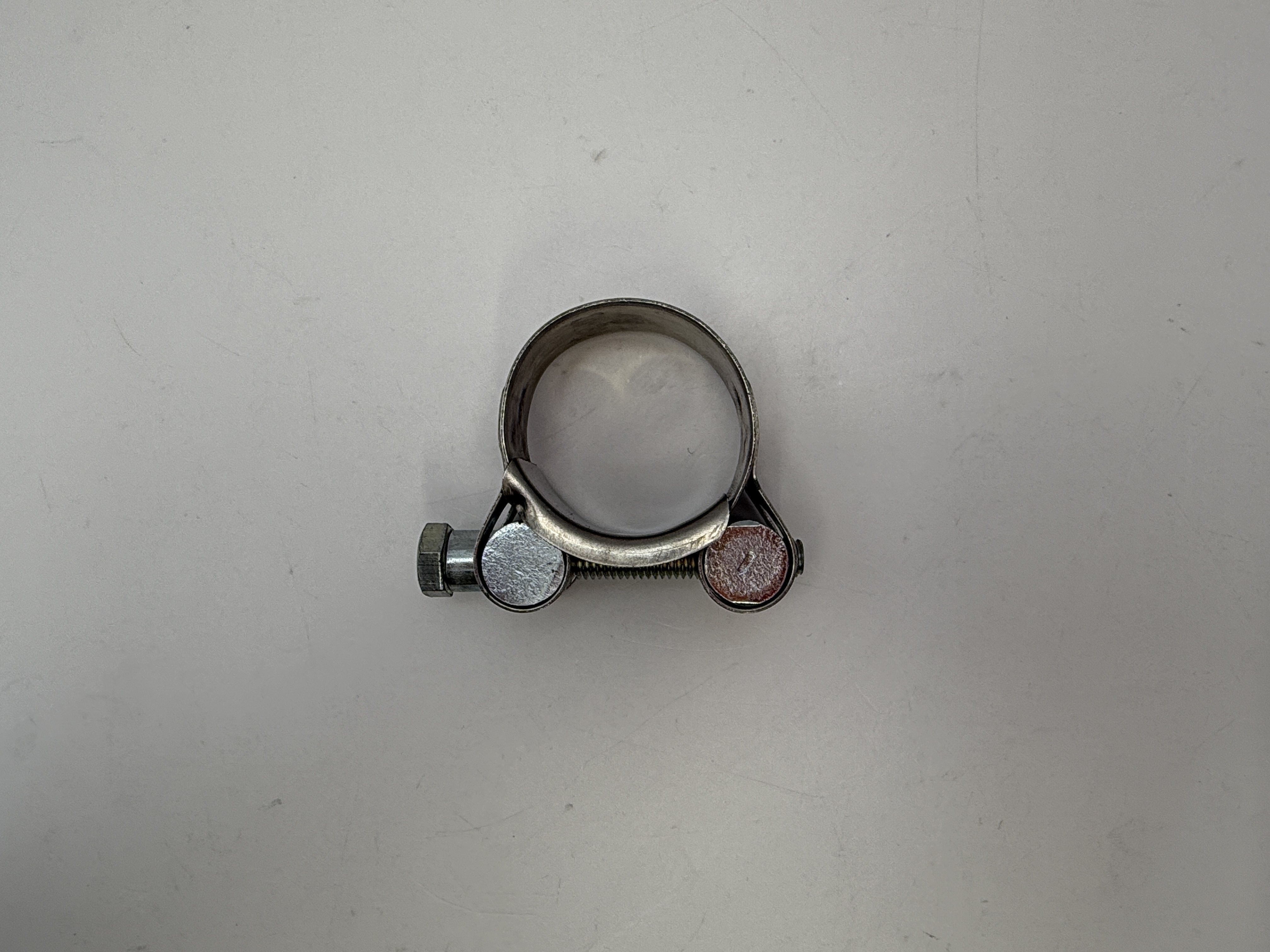 Exhaust Clamp 29-31mm Stainless Steel With Zinc Bolt