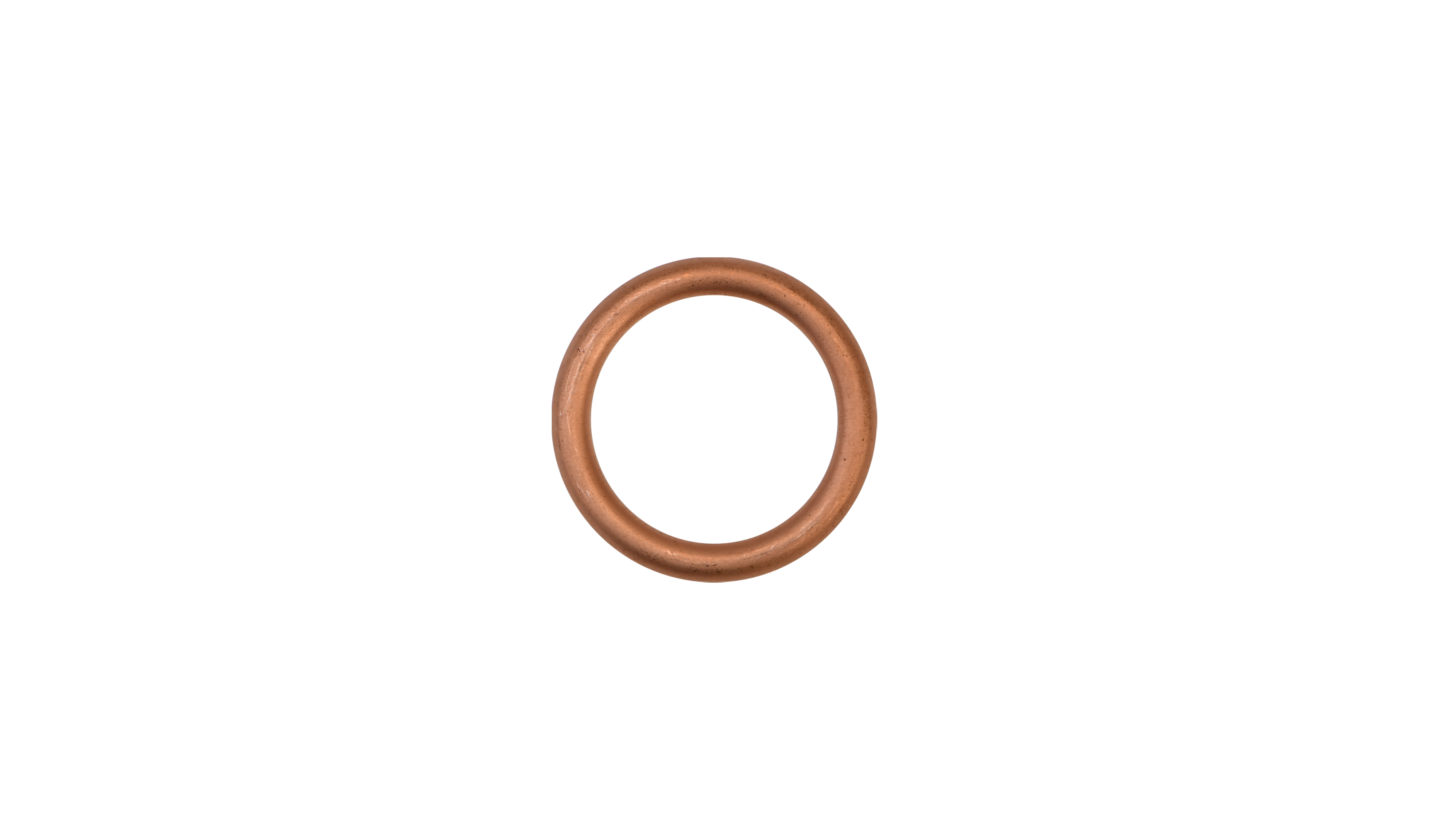 Hendler Single Exhaust Gasket Copper OD 30mm, ID 23mm, Thickness 4mm