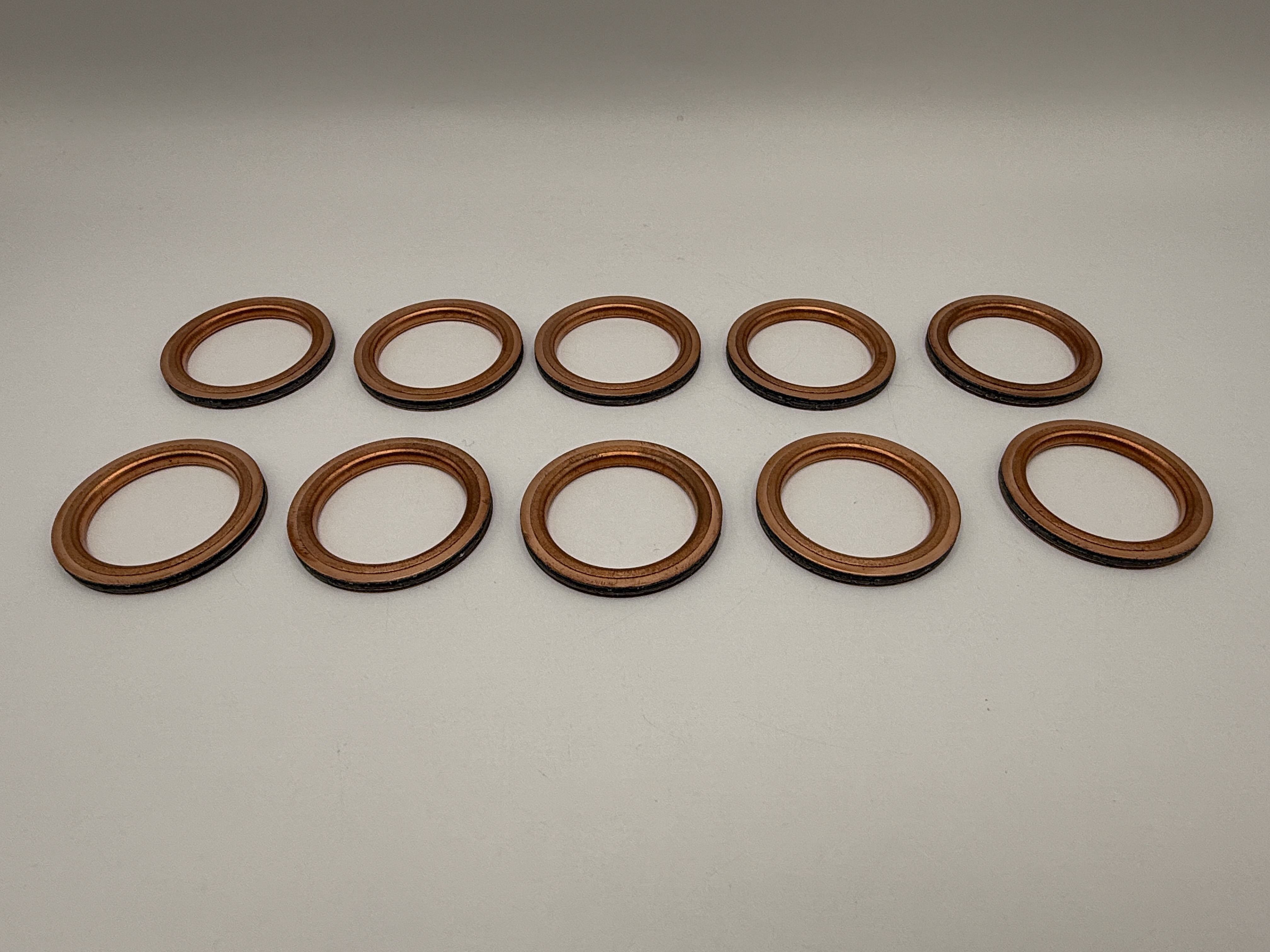 Hendler Exhaust Gaskets Copper OD 39mm, ID 30mm, Thickness 5mm