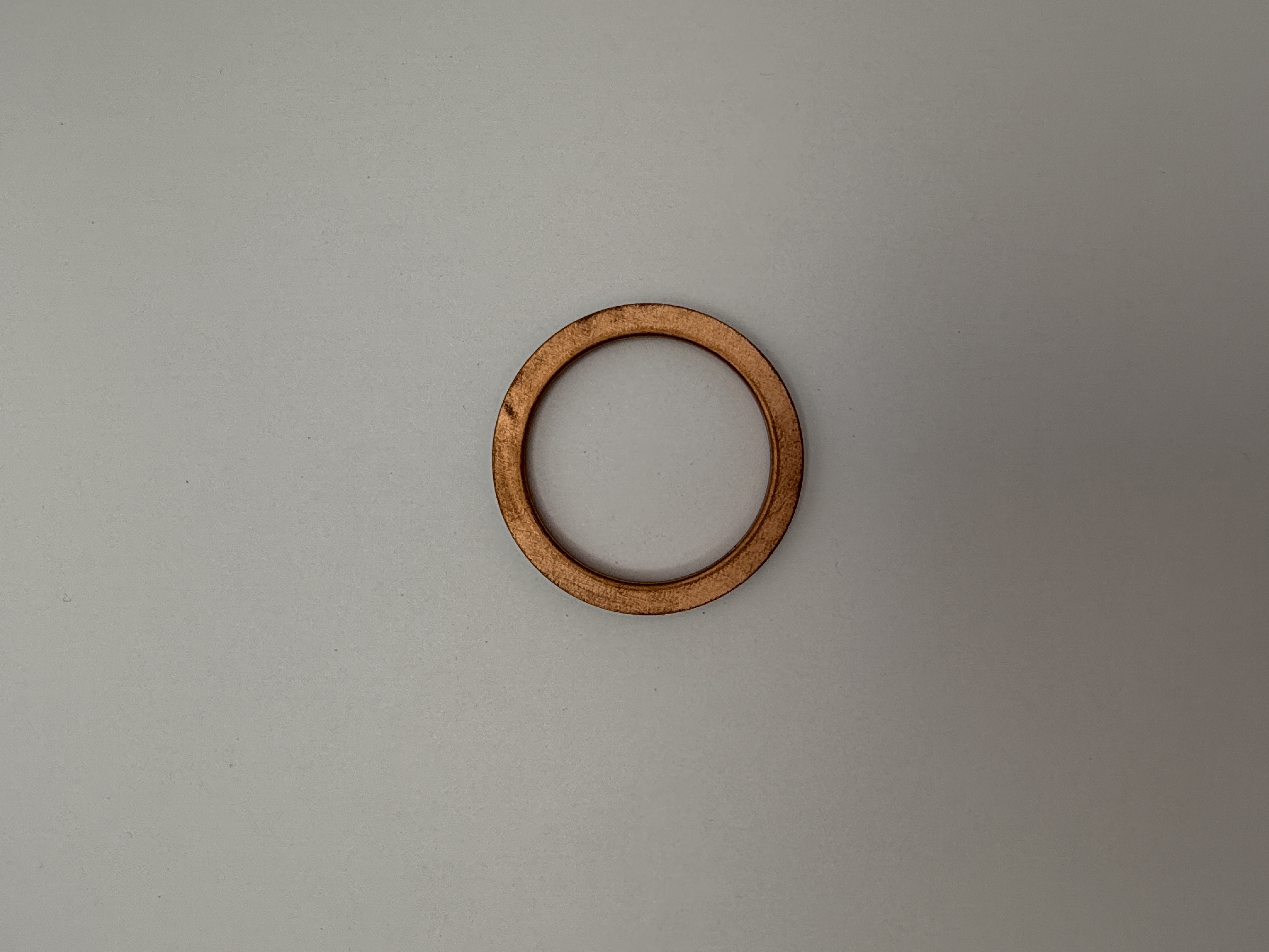 Hendler Single Exhaust Gasket Copper OD 41mm, ID 32mm, Thickness 5mm
