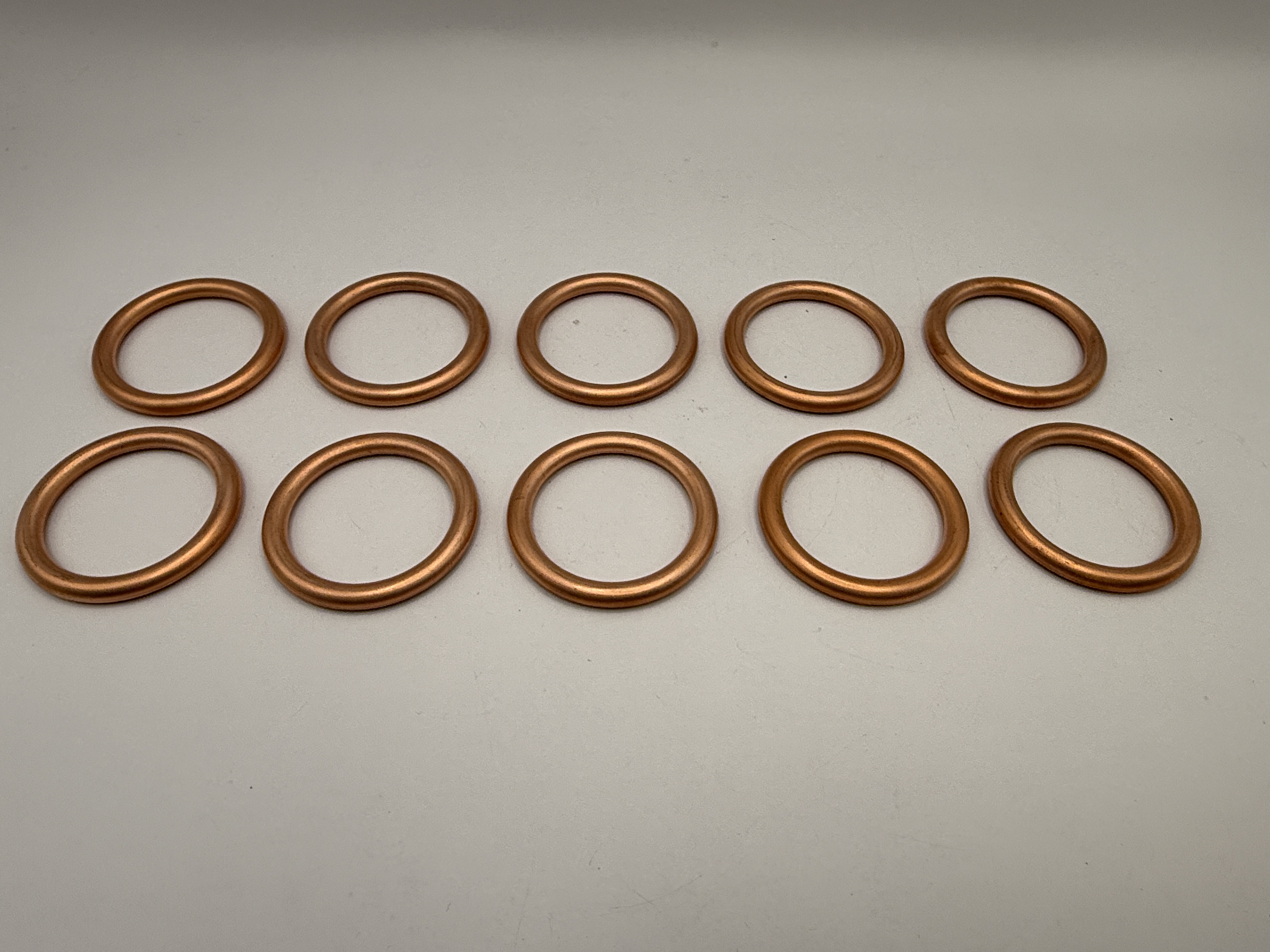 Hendler Exhaust Gaskets Copper OD 44mm, ID 35mm, Thickness 5mm
