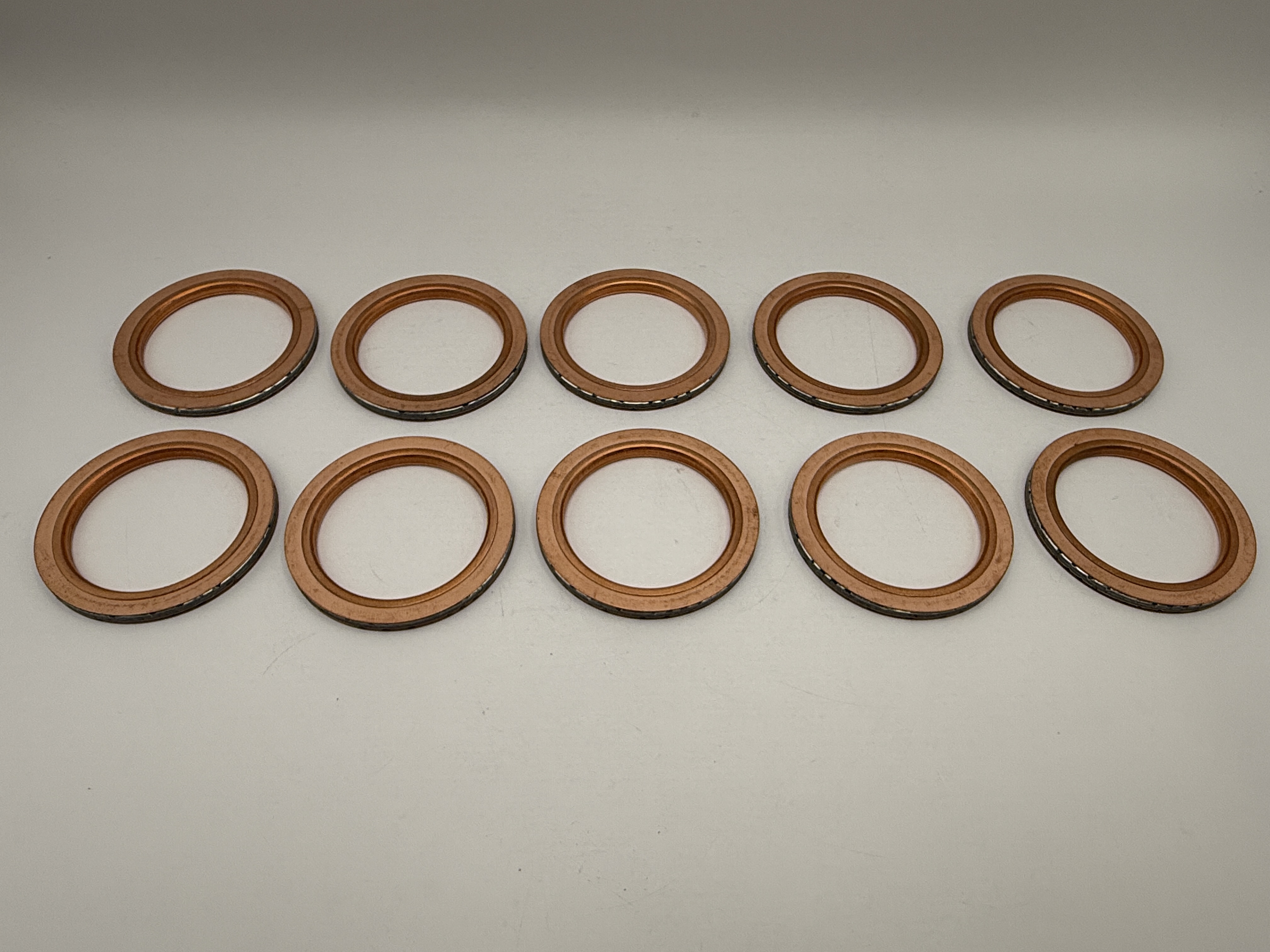 Hendler Exhaust Gaskets Copper OD 55mm, ID 40.50mm, Thickness 4mm