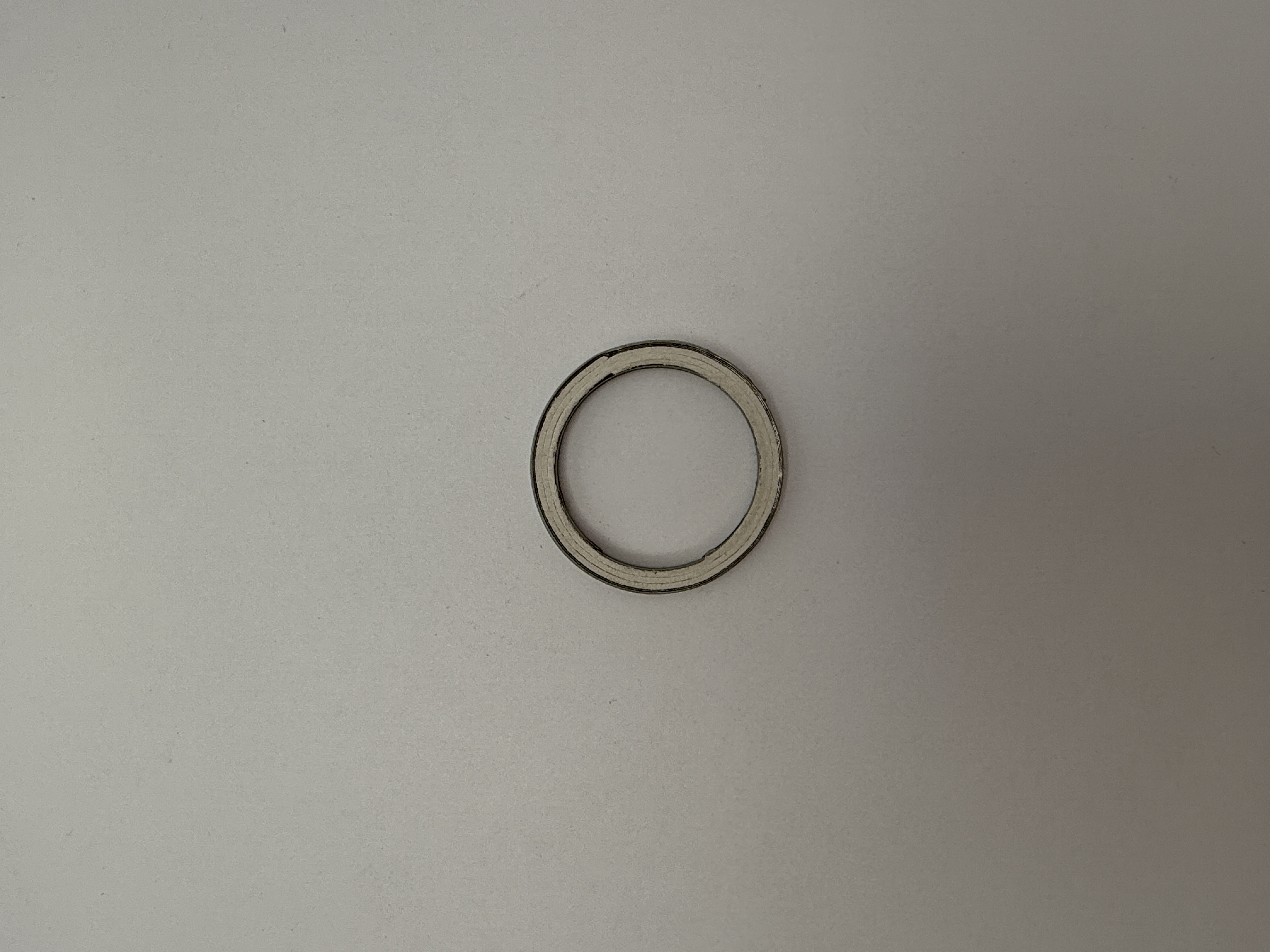 Hendler Single Exhaust Gasket Alloy Fibre OD 35mm, ID 26.50mm, Thickness 5mm