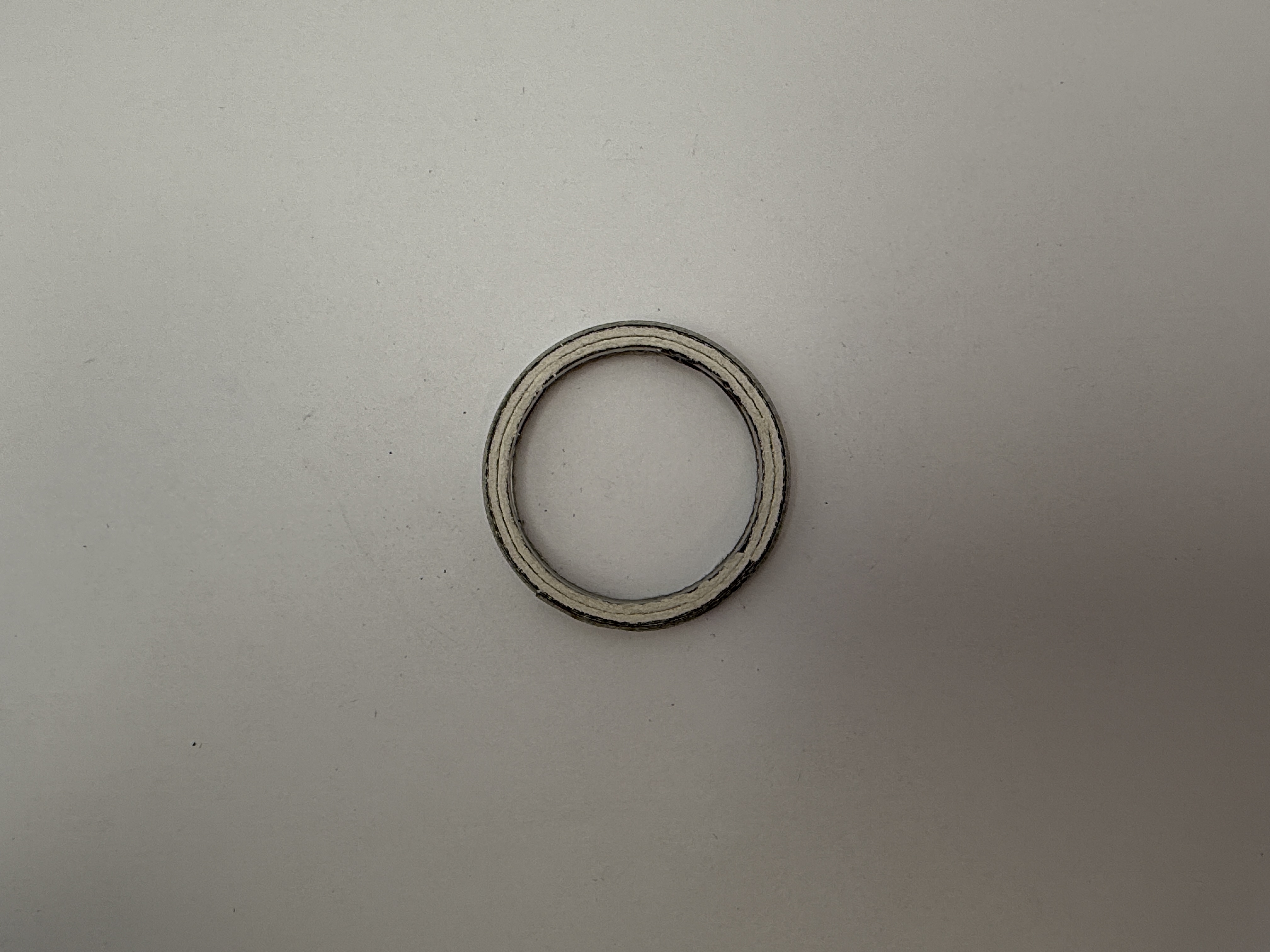 Hendler Single Exhaust Gasket Alloy Fibre OD 36mm, ID 29mm, Thickness 6mm