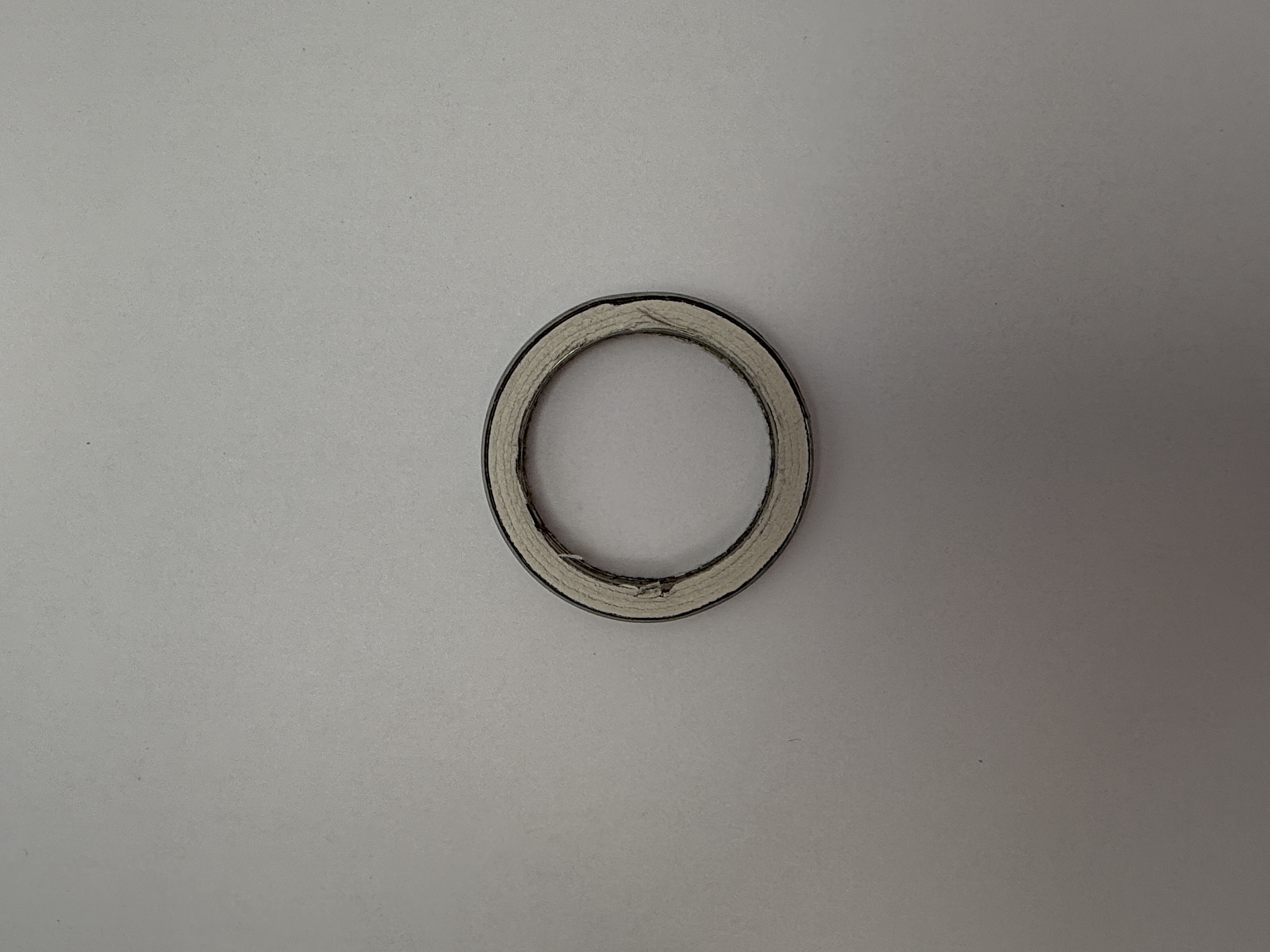 Hendler Single Exhaust Gasket Alloy Fibre OD 38mm, ID 29mm, Thickness 6mm