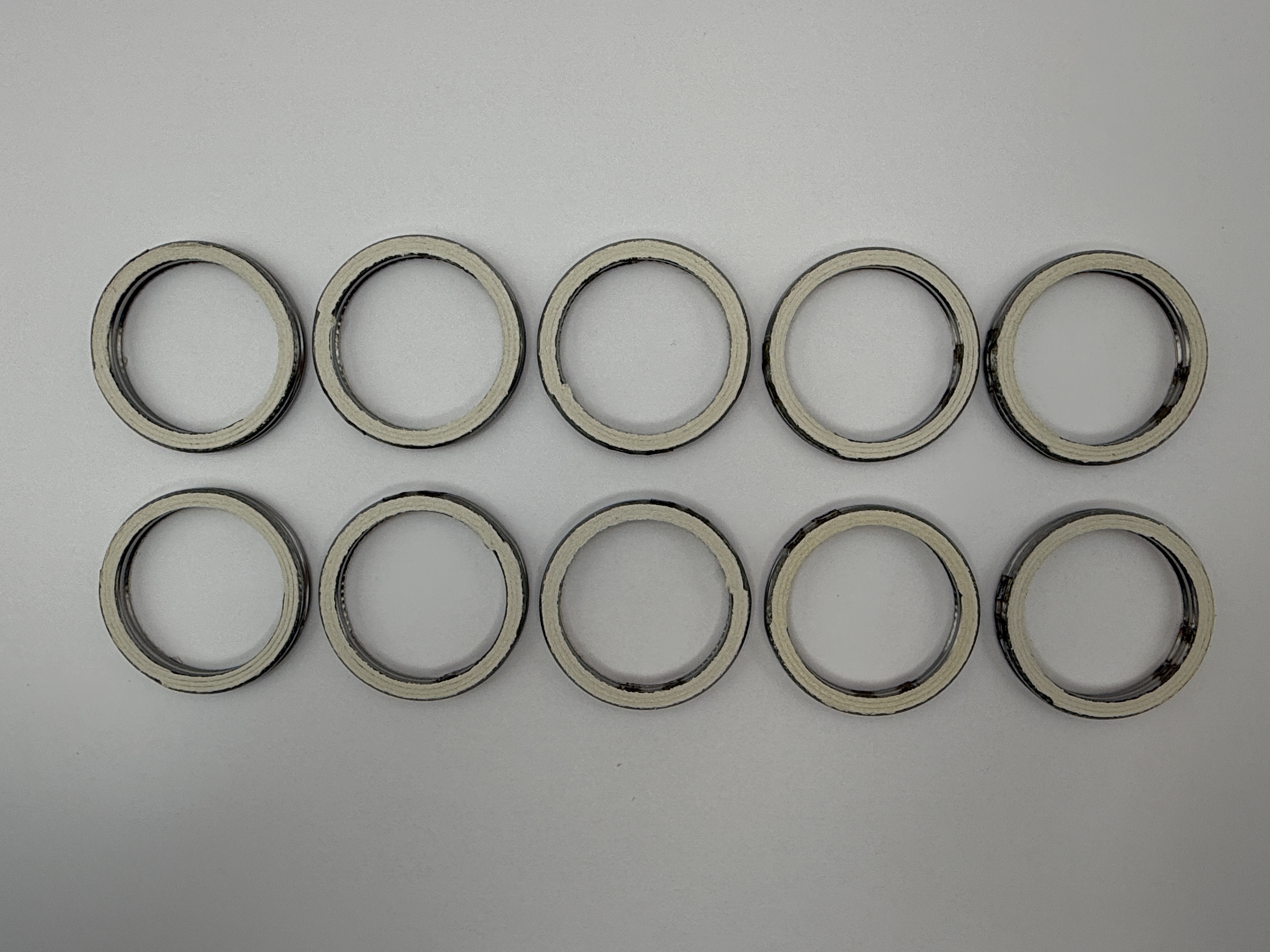 Hendler Exhaust Gaskets Alloy Fibre OD 42mm, ID 34mm, Thickness 6mm