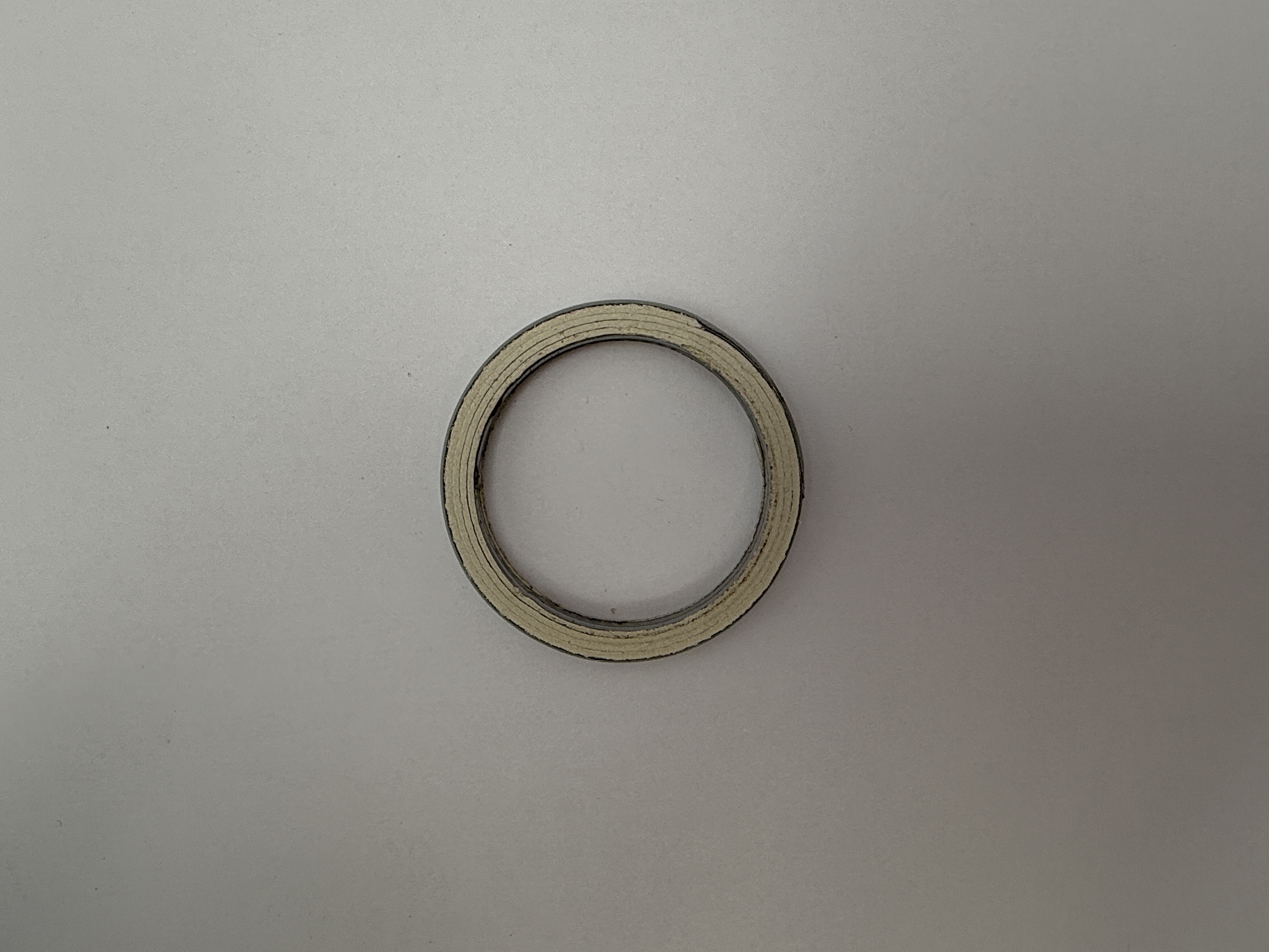 Hendler Single Exhaust Gasket Alloy Fibre OD 43mm, ID 35mm, Thickness 6mm