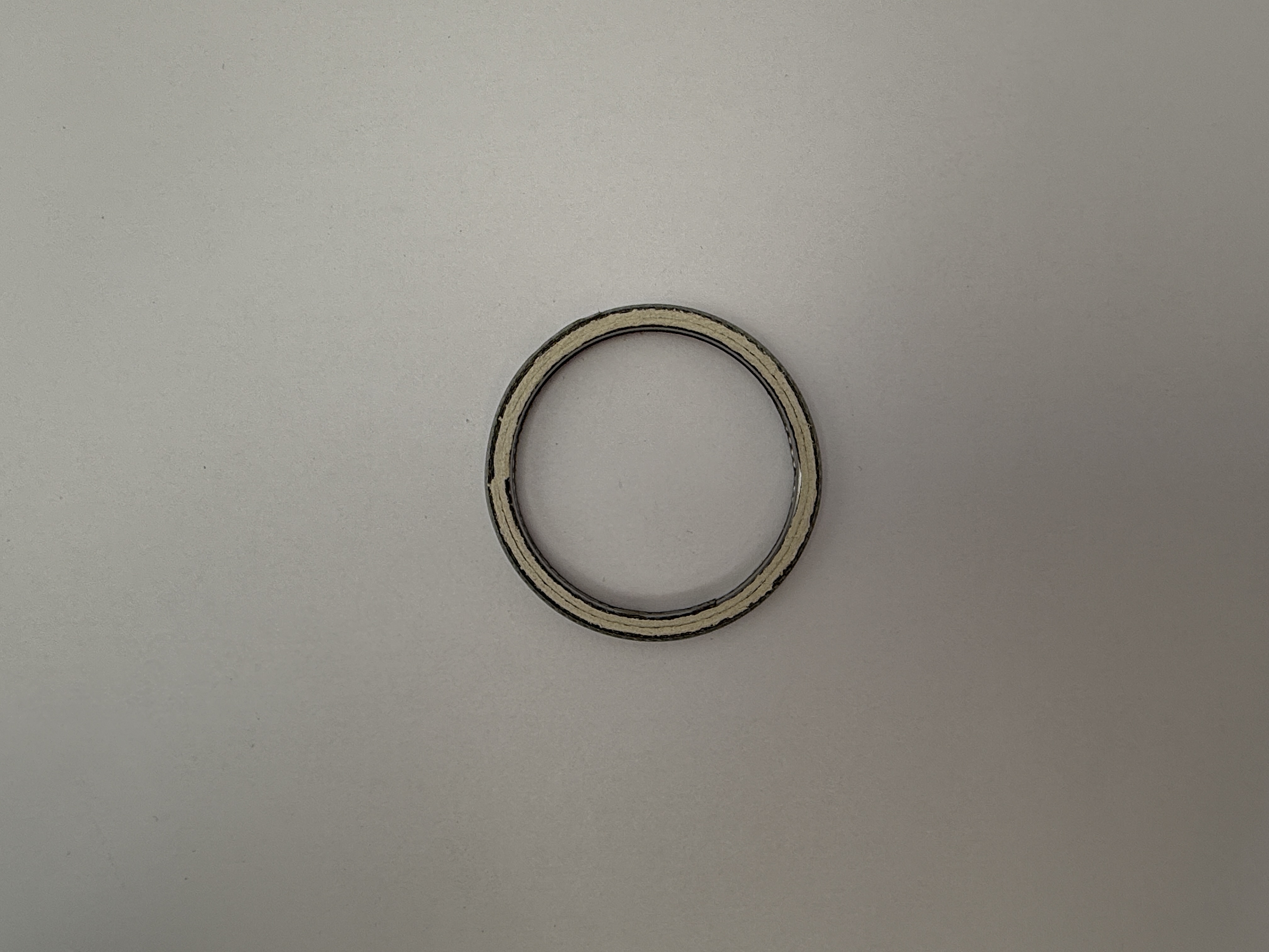 Hendler Single Exhaust Gasket Alloy Fibre OD 45mm, ID 38mm, Thickness 6mm
