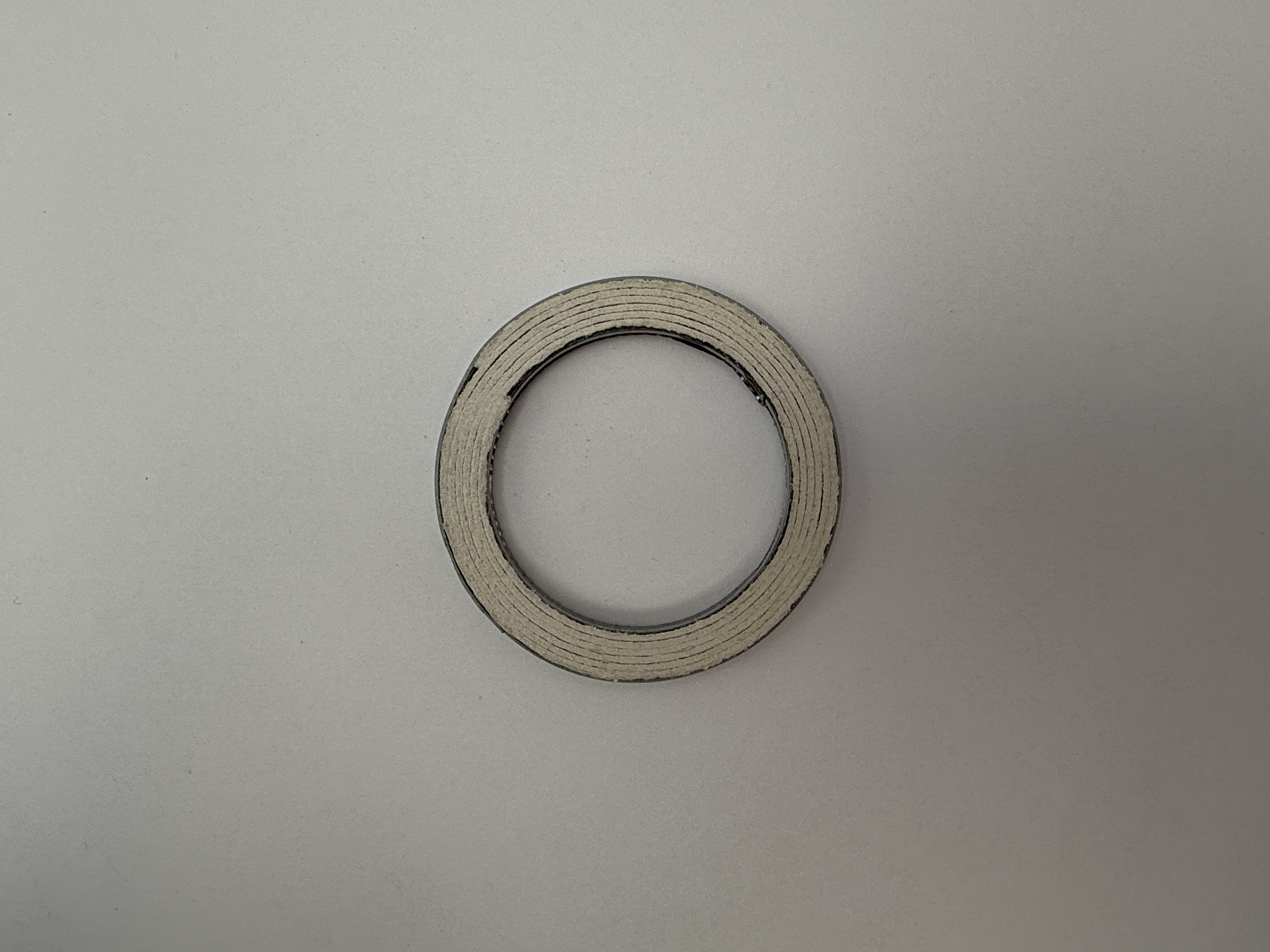 Hendler Single Exhaust Gasket Alloy Fibre OD 52mm, ID 38mm, Thickness 6mm